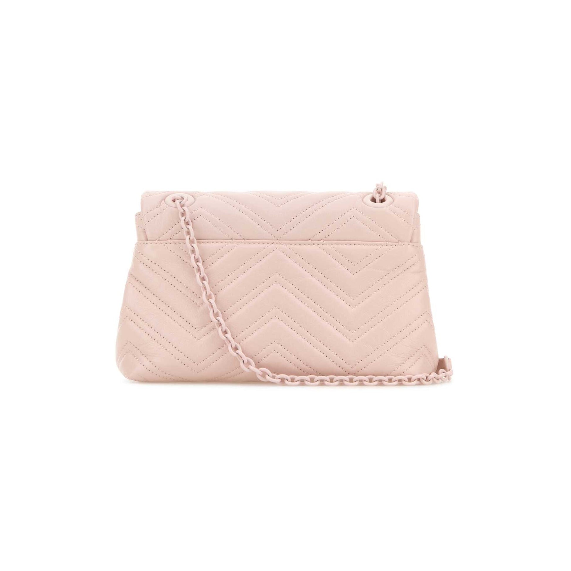 Gucci Mala de Ombro em Pele — Rosa