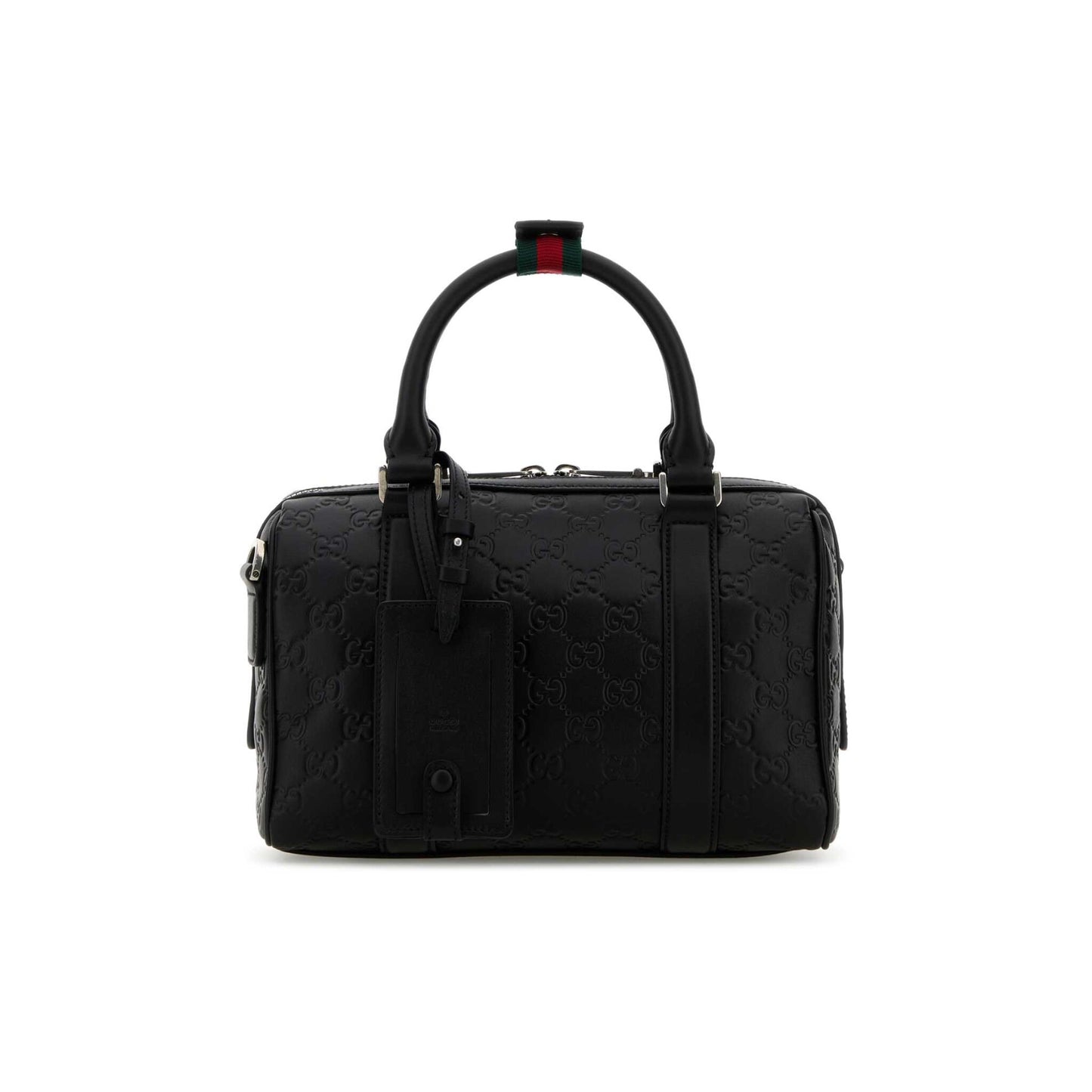 Gucci Saco de Viagem Pequena GG Emblem em Pele