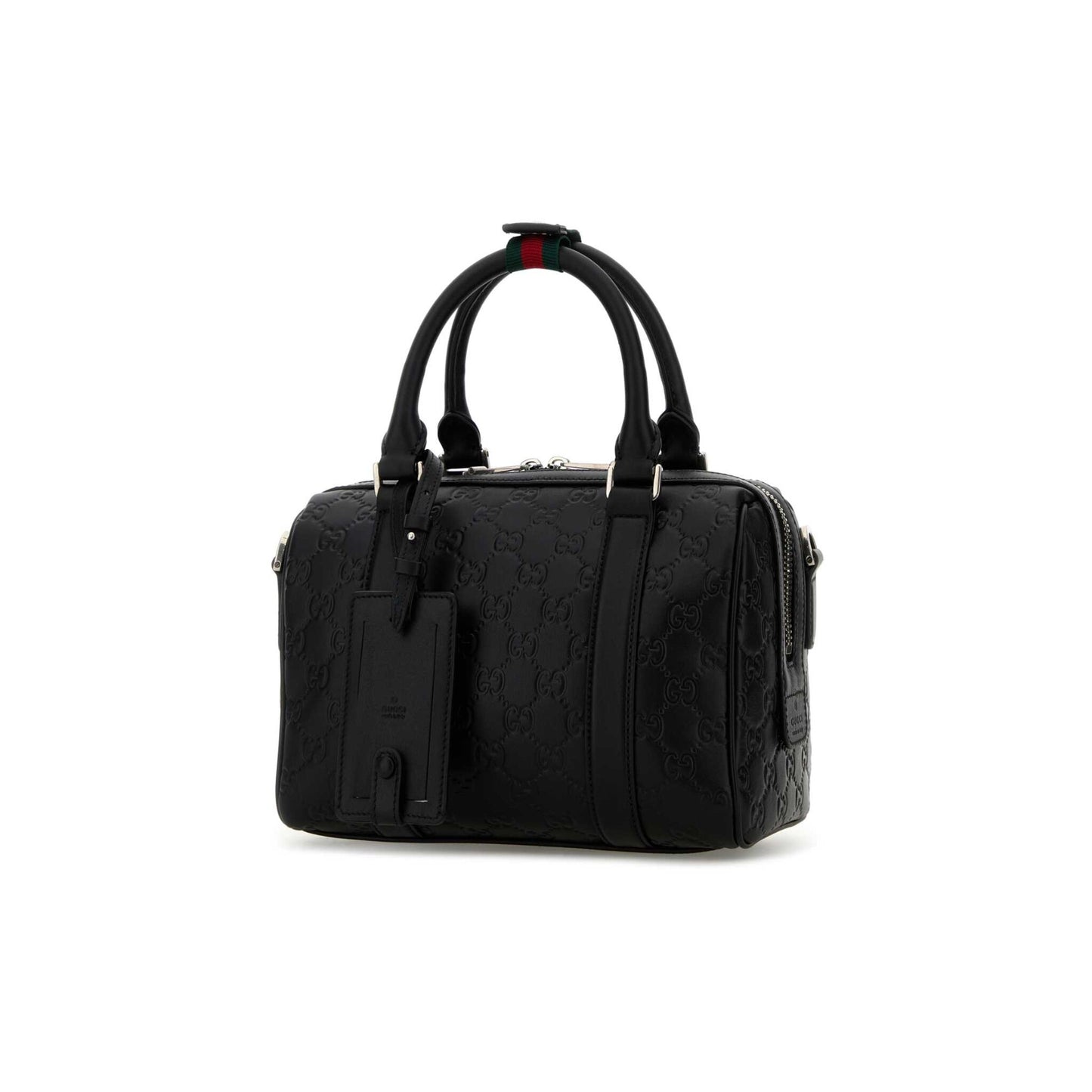 Gucci Saco de Viagem Pequena GG Emblem em Pele