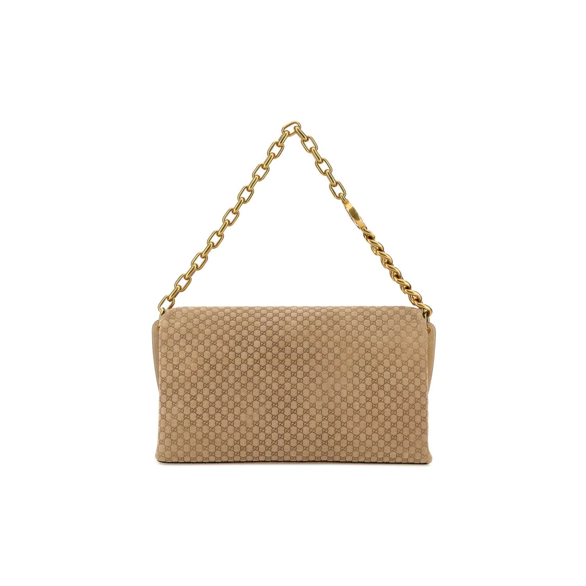 Gucci Mala de Ombro em Pele — Rosa
