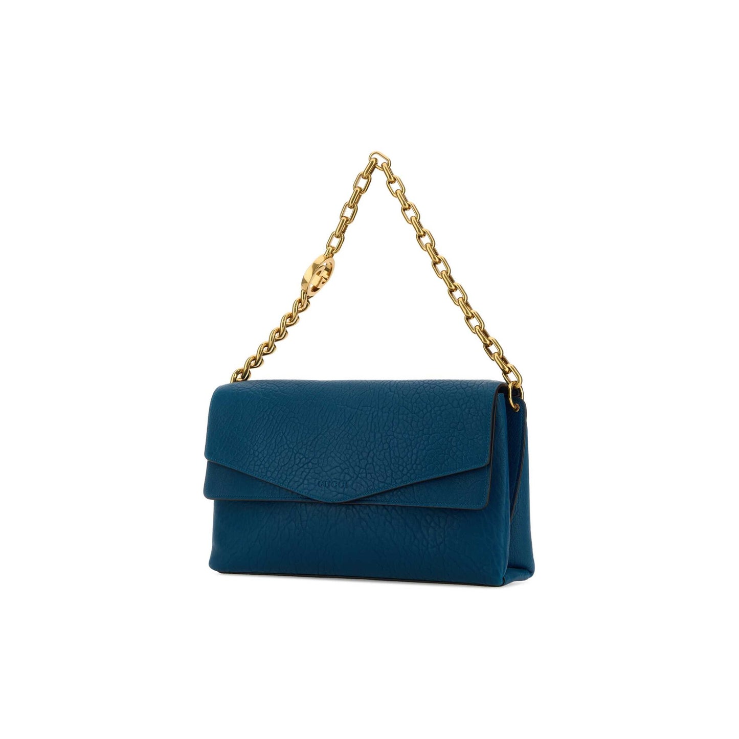Gucci Mala de Ombro em Pele — Dourado