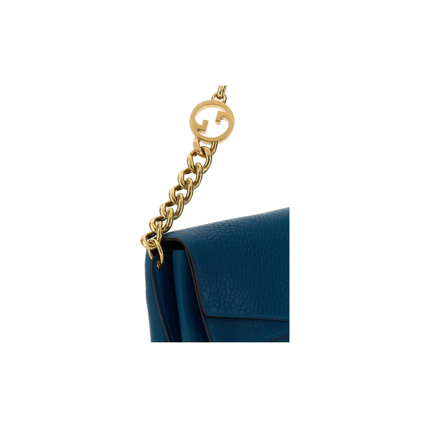 Gucci Mala de Ombro em Pele — Dourado