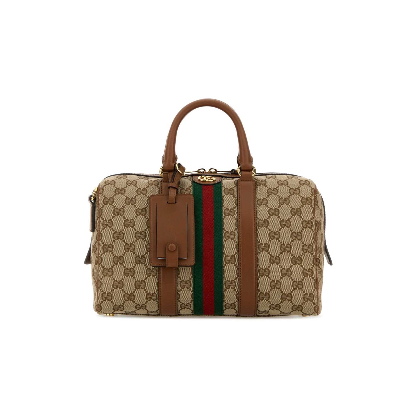 Gucci Mala de Ombro em Pele — Rosa