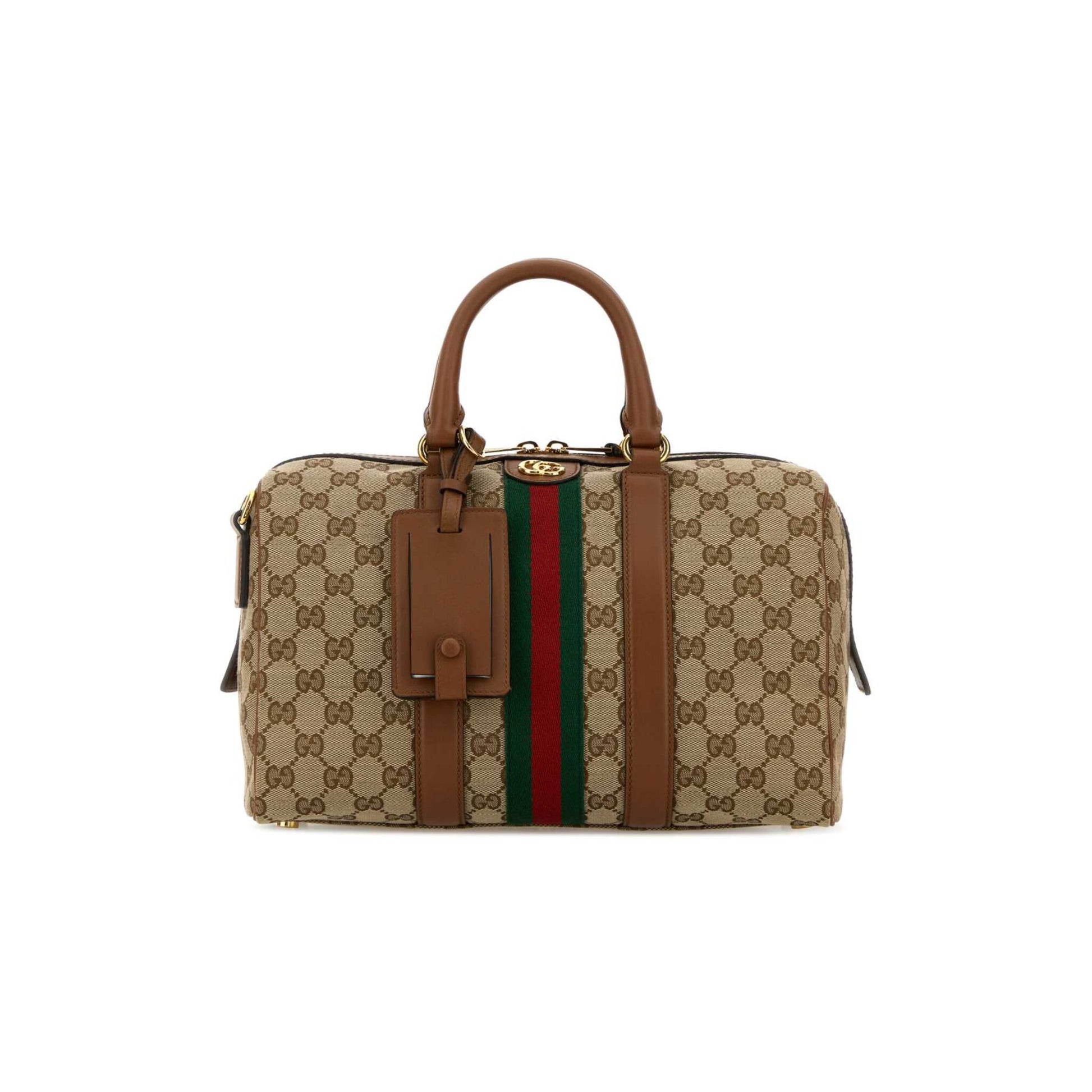 Gucci Mala de Ombro em Pele — Rosa