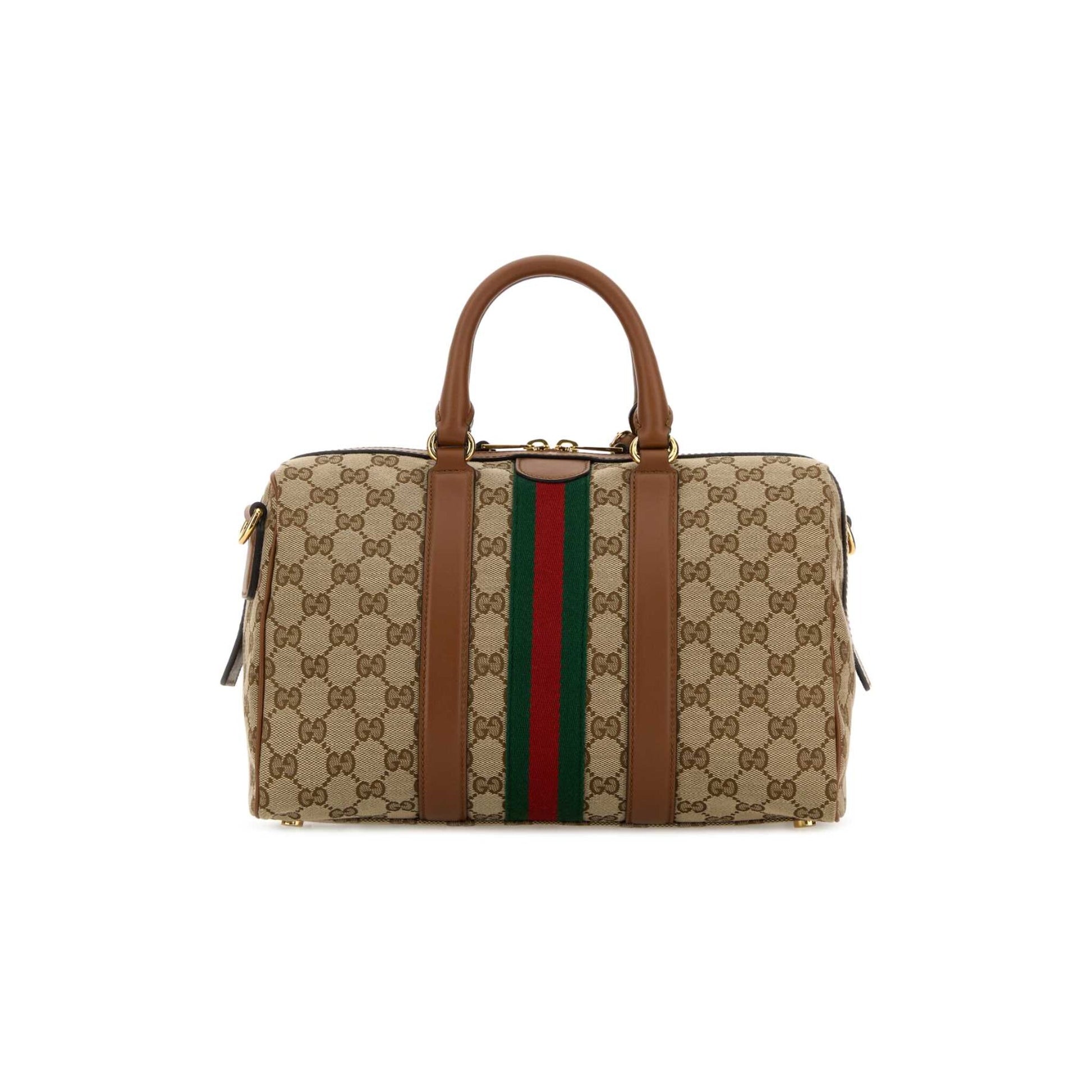 Gucci Mala de Ombro em Pele — Rosa