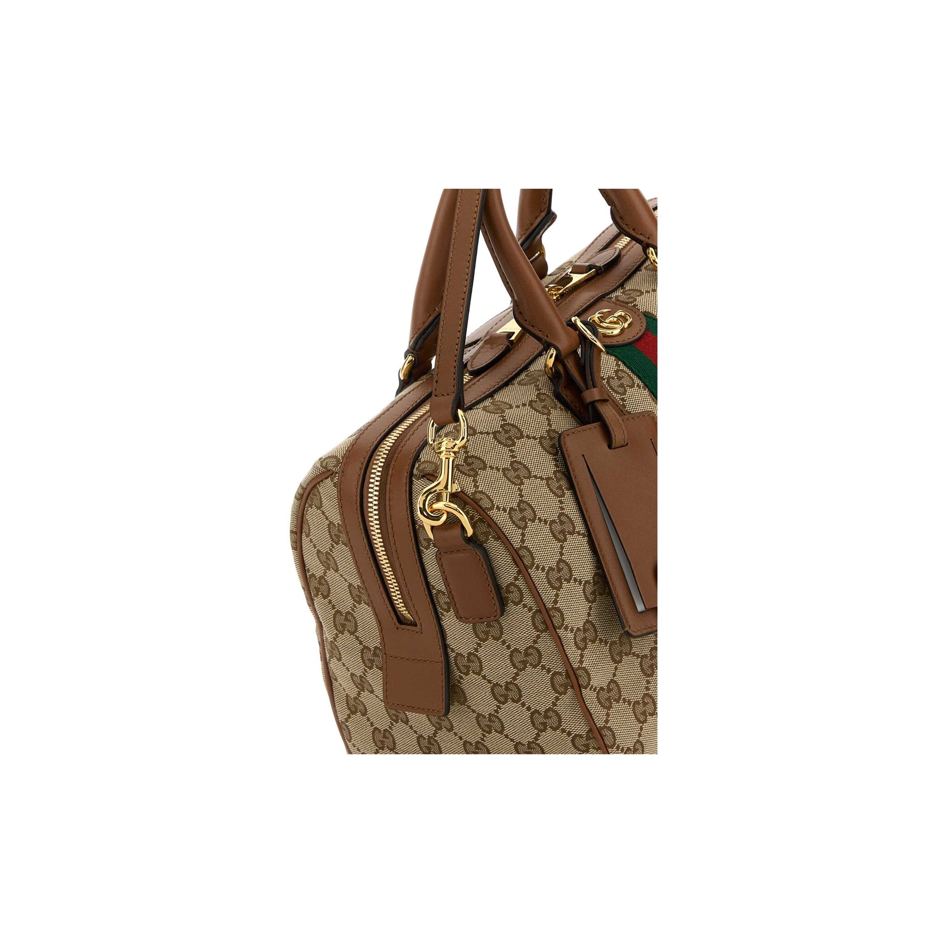 Gucci Mala de Ombro em Pele — Rosa
