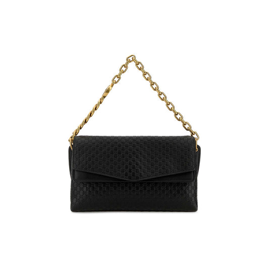 Gucci Mala de Ombro em Pele — Preto