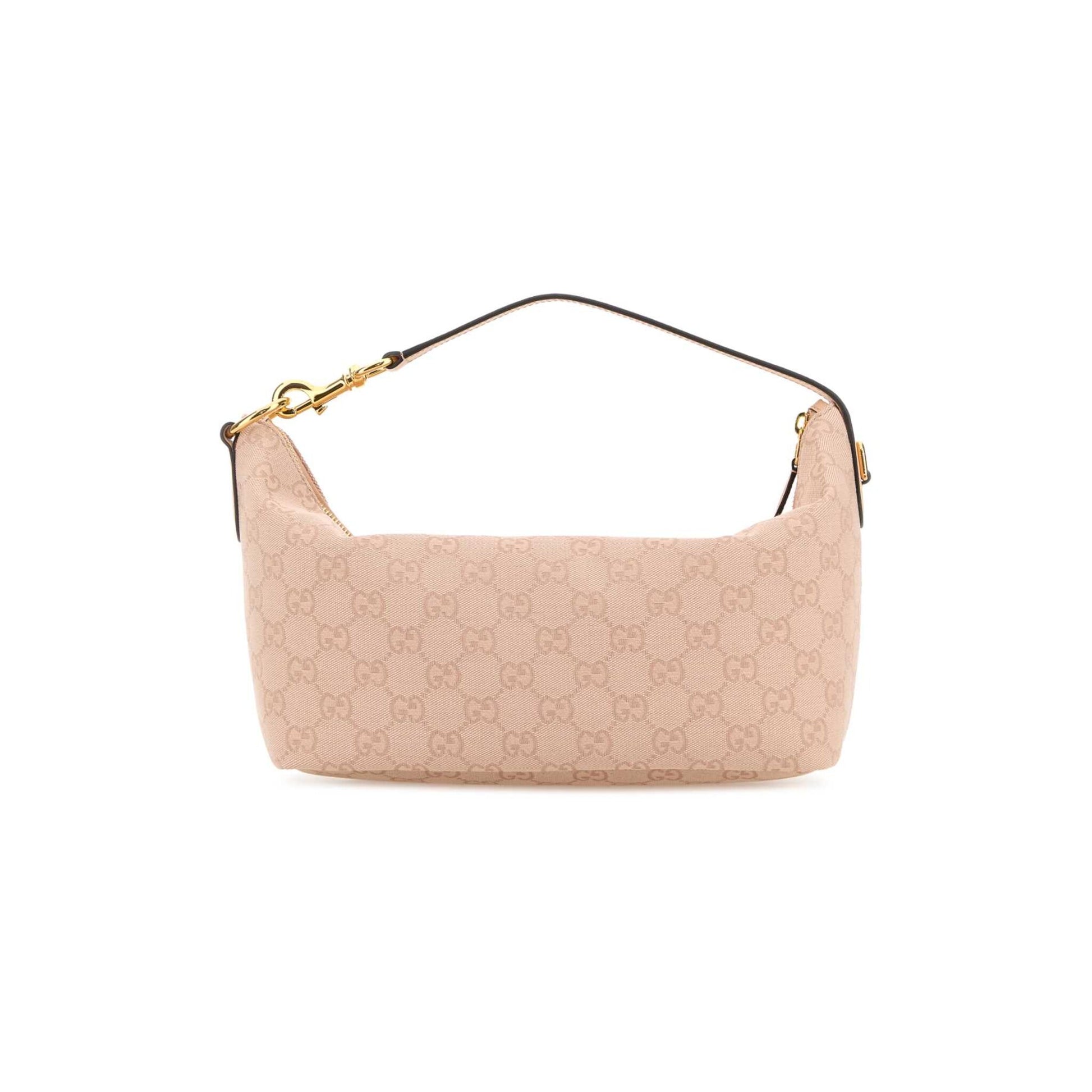 Gucci Mala de Ombro em Pele — Bege