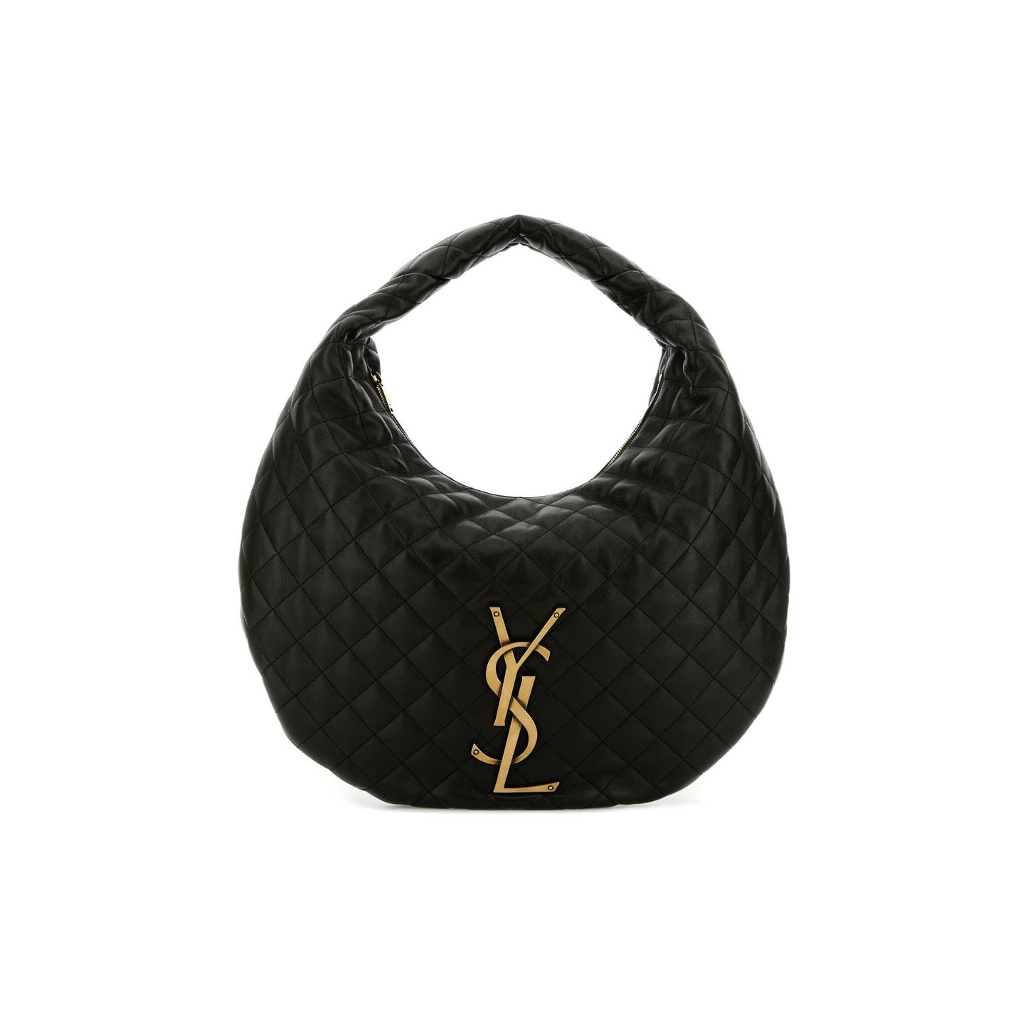 Saint Laurent Mala Hobo Icare em Pele de Cordeiro