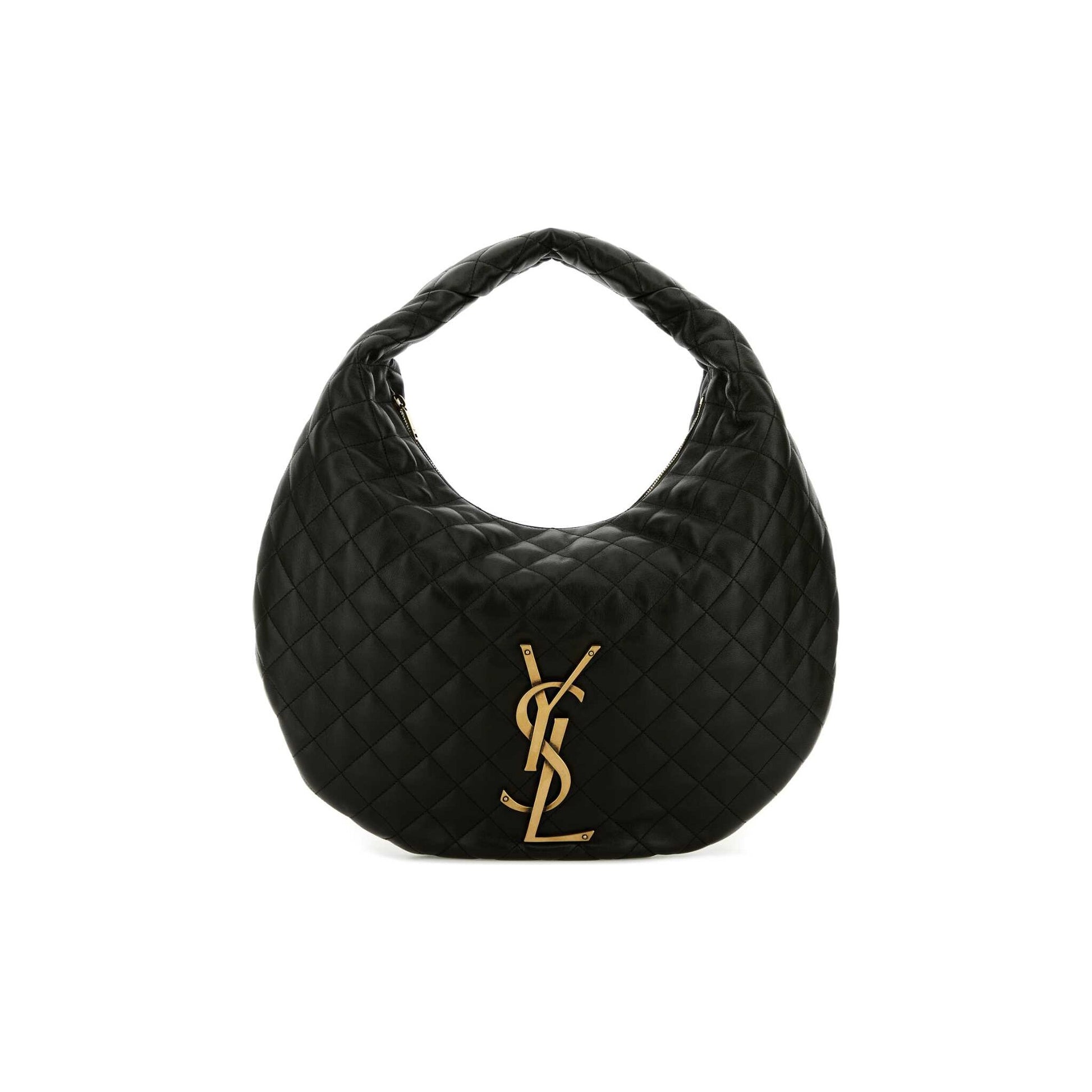 Saint Laurent Mala Hobo Icare em Pele de Cordeiro