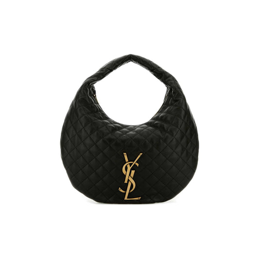 Saint Laurent Mala Hobo Icare em Pele de Cordeiro