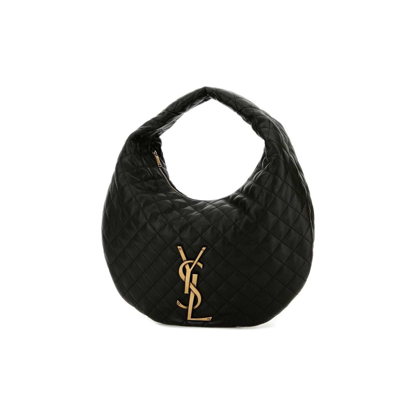 Saint Laurent Mala Hobo Icare em Pele de Cordeiro