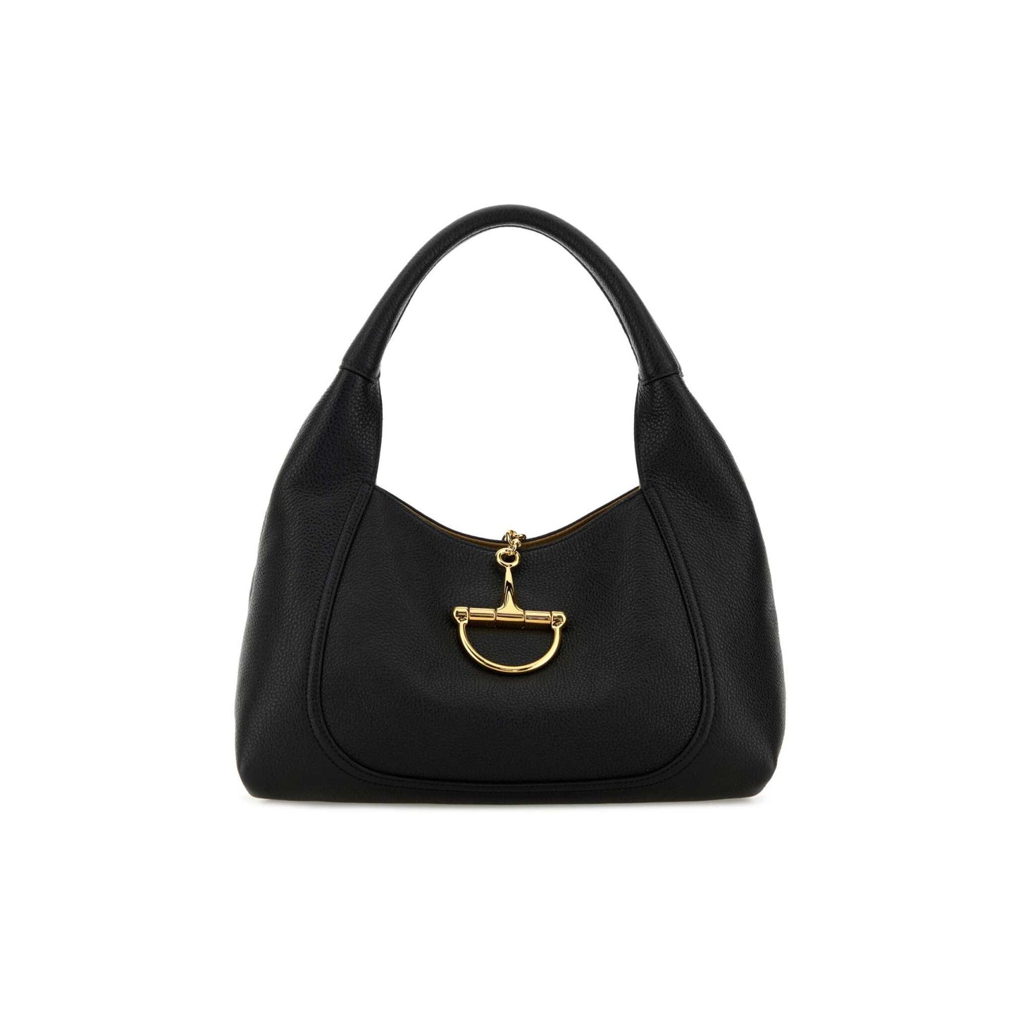 Gucci Mala com Bolsa Amovível em Pele — Preto