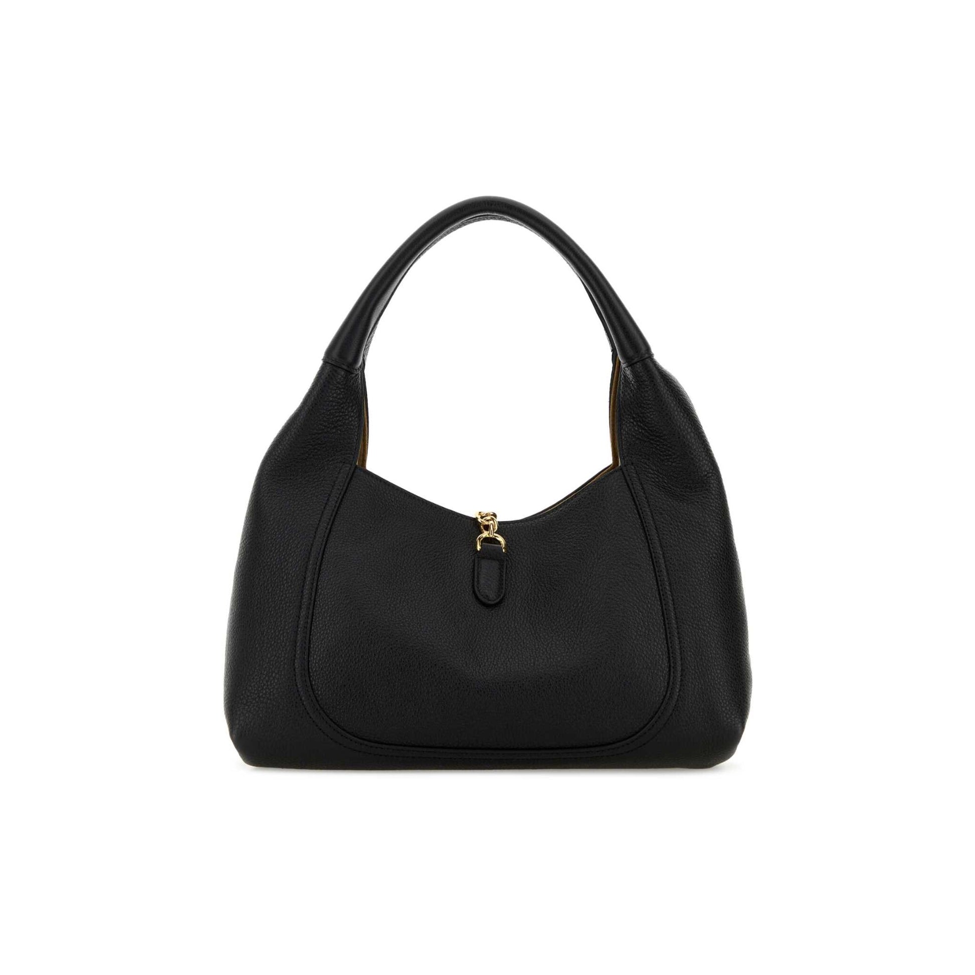 Gucci Mala com Bolsa Amovível em Pele — Preto