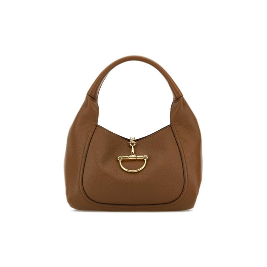 Gucci Mala com Bolsa Amovível em Pele — Bege