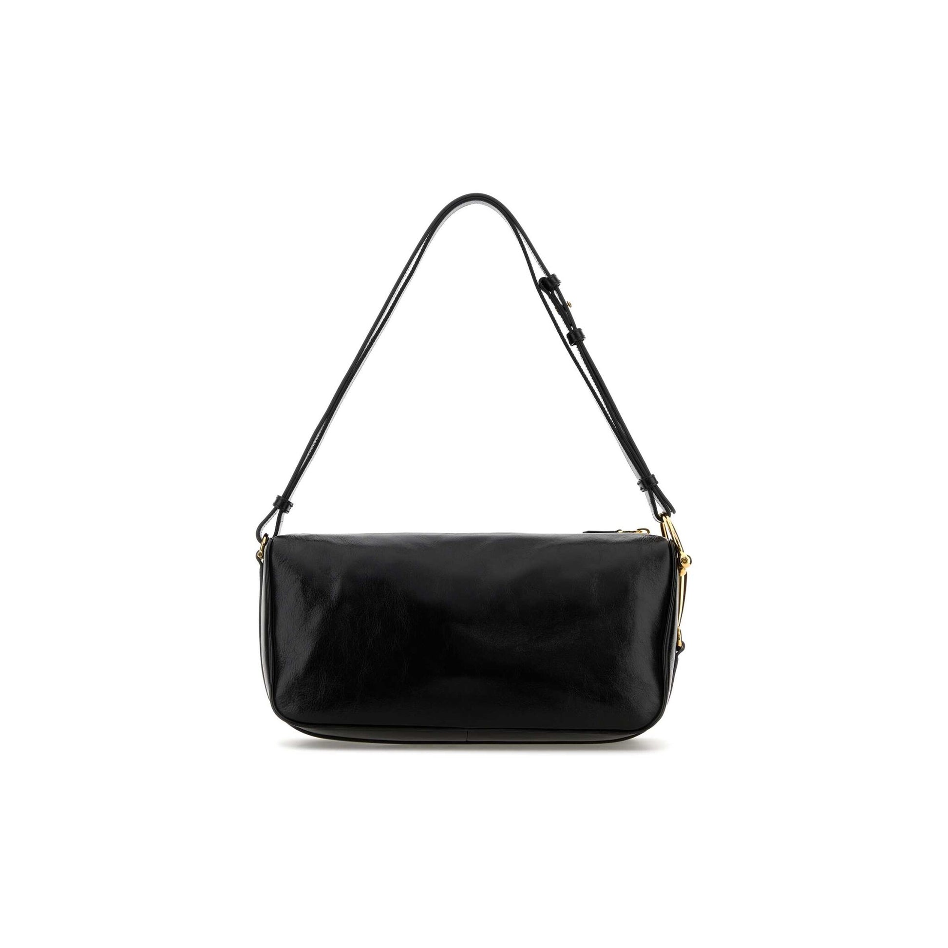 Gucci Mala de Ombro em Pele — Preto