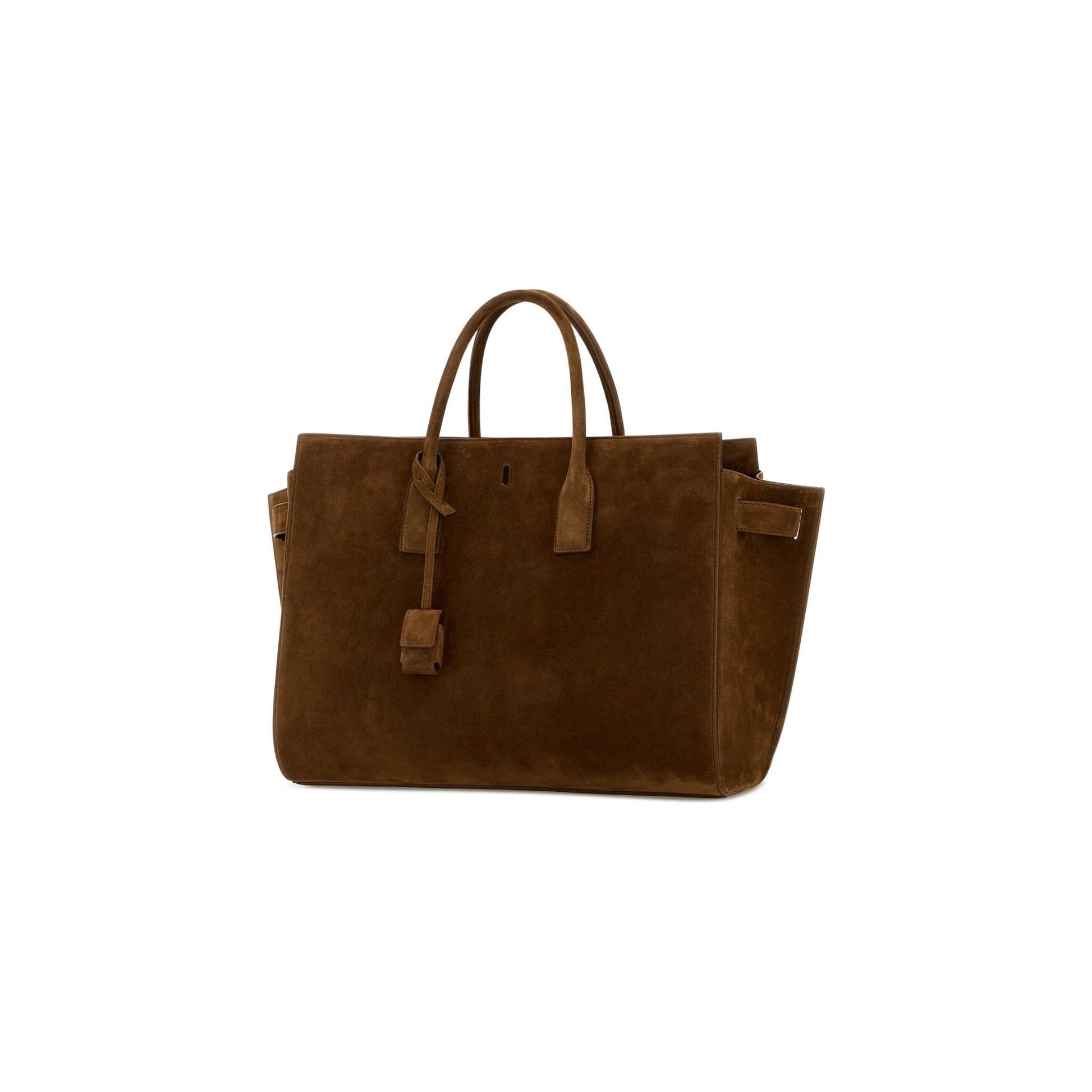 Saint Laurent Mala Tote Grande Sac de Jour em Pele