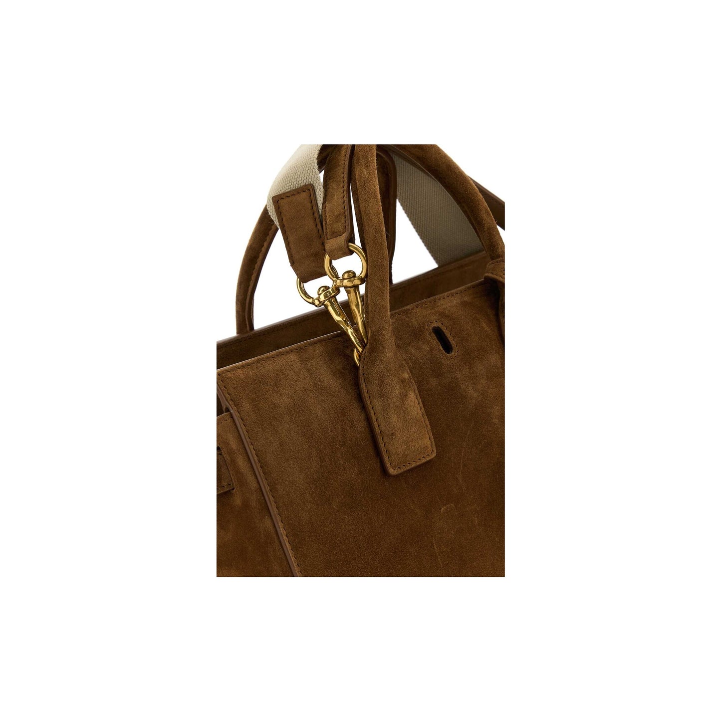 Saint Laurent Mala de Mão Pequena Sac de Jour em Pele