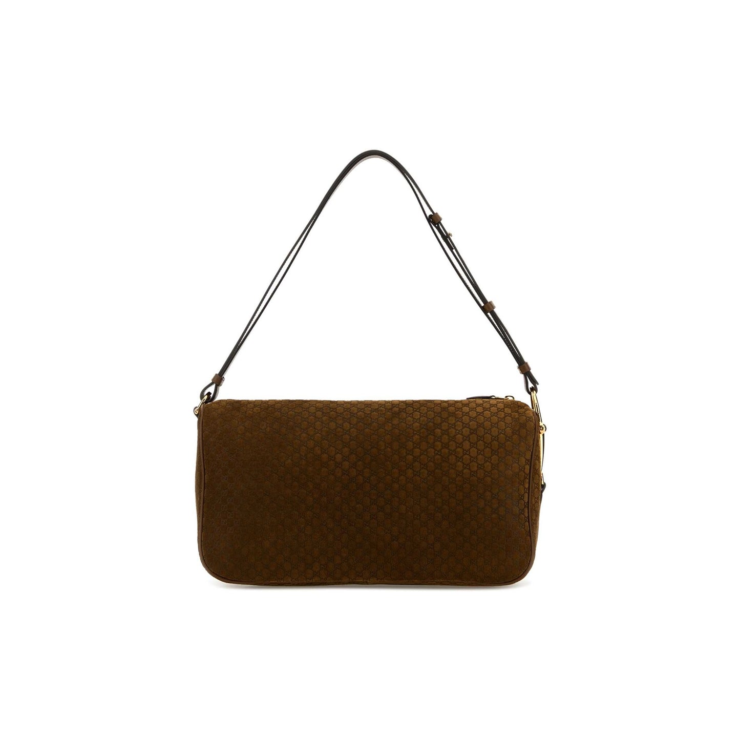 Gucci Mala de Ombro em Pele — Castanho