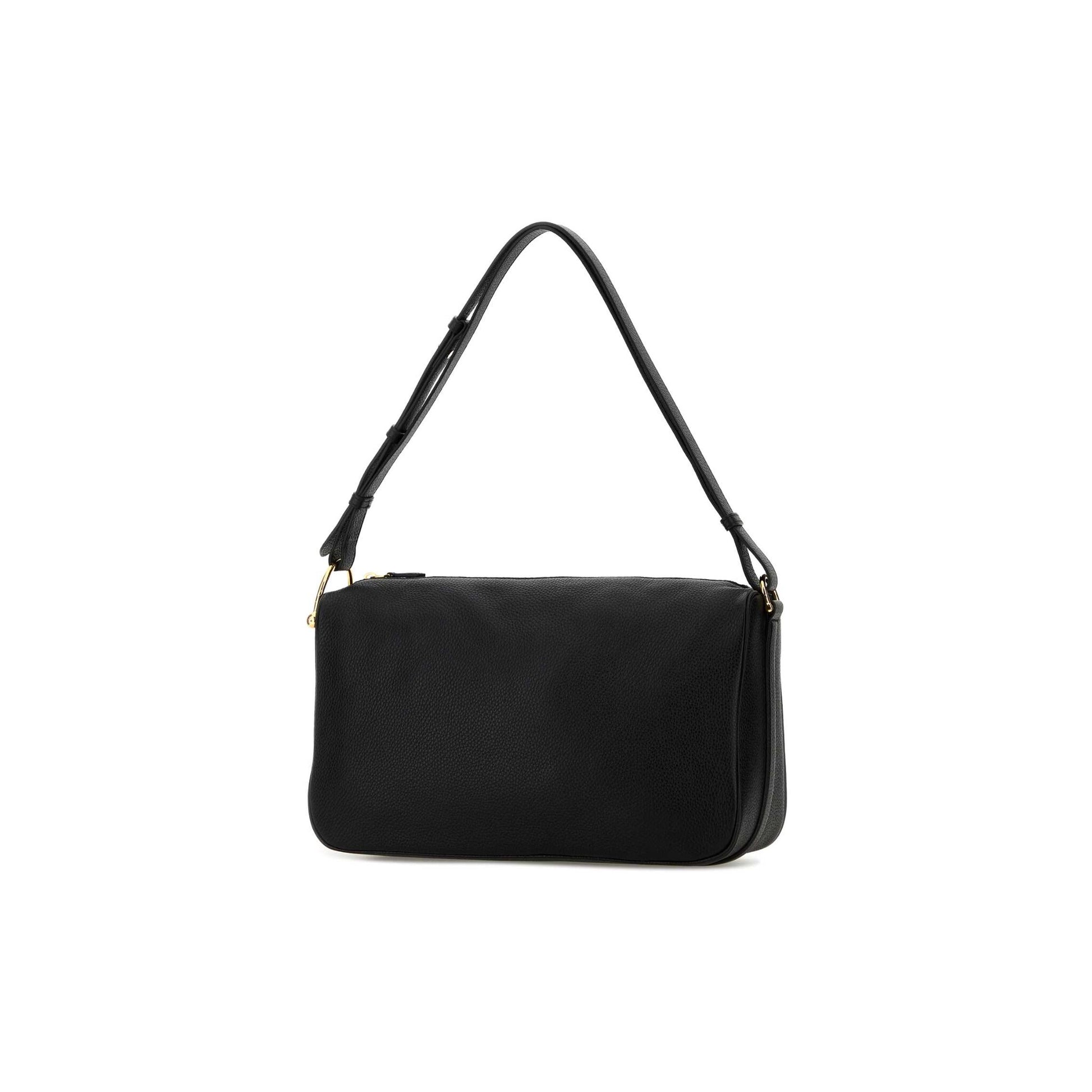 Gucci Mala de Ombro em Pele — Preto