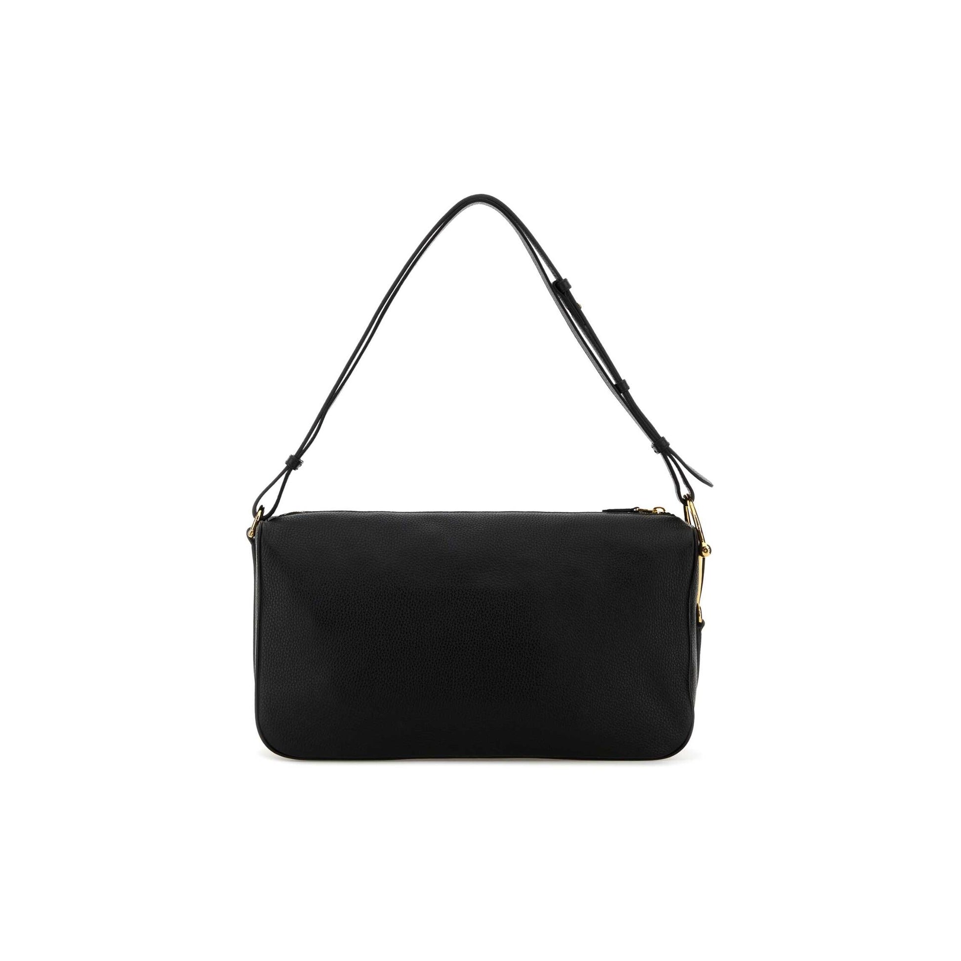 Gucci Mala de Ombro em Pele — Preto