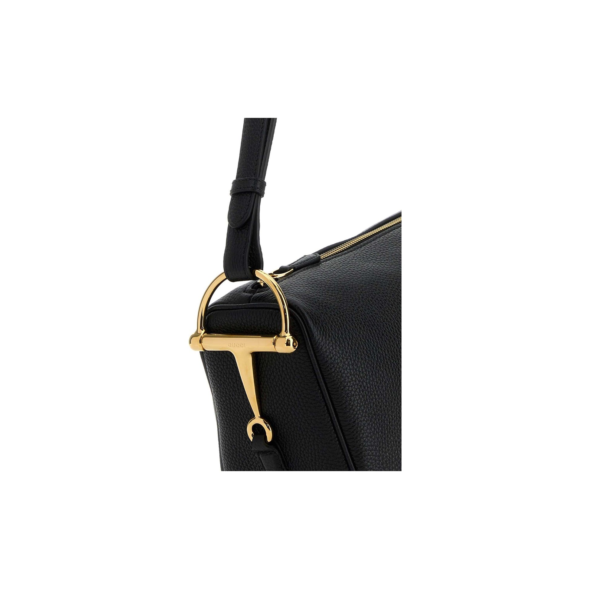 Gucci Mala de Ombro em Pele — Preto