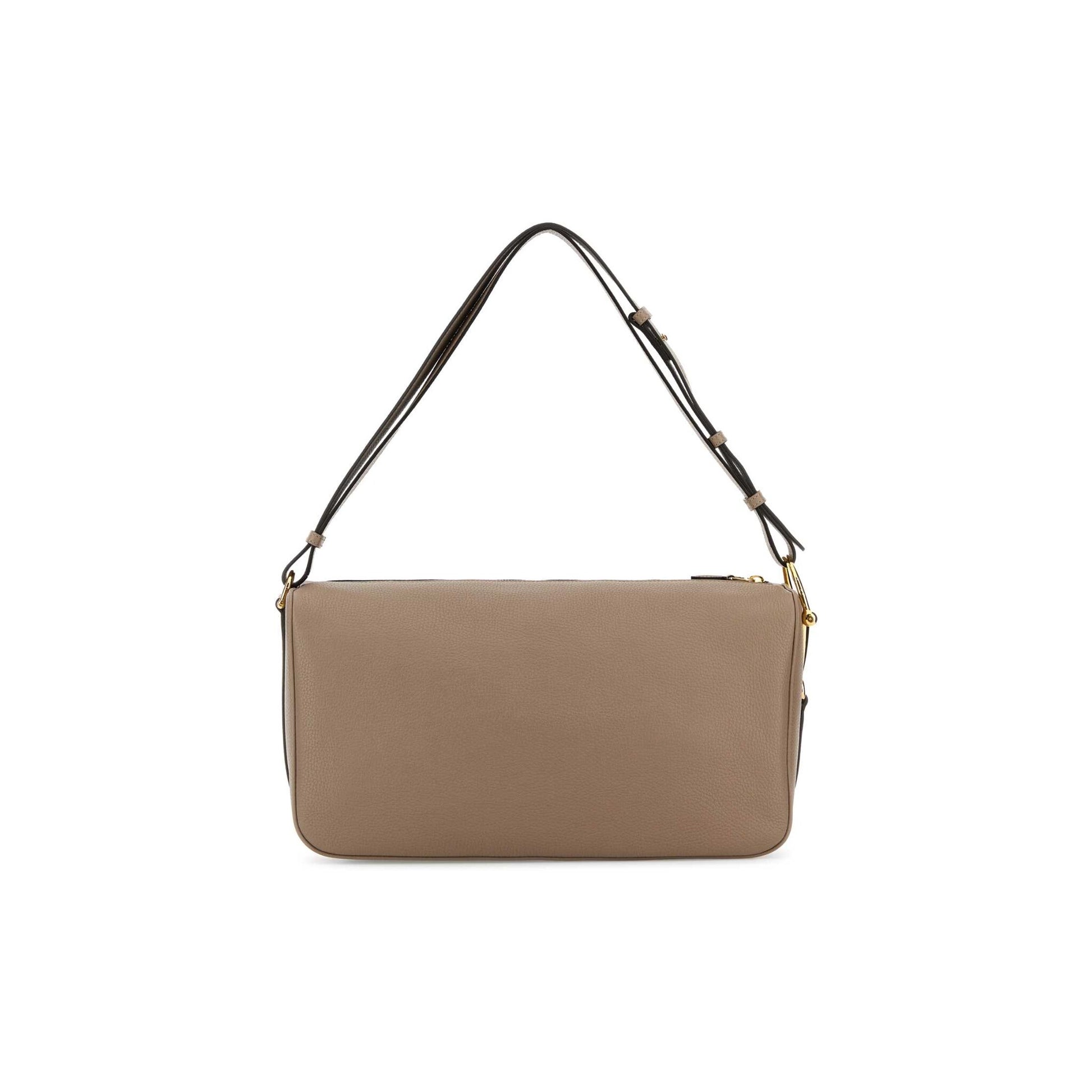 Gucci Mala de Ombro em Pele — Branco