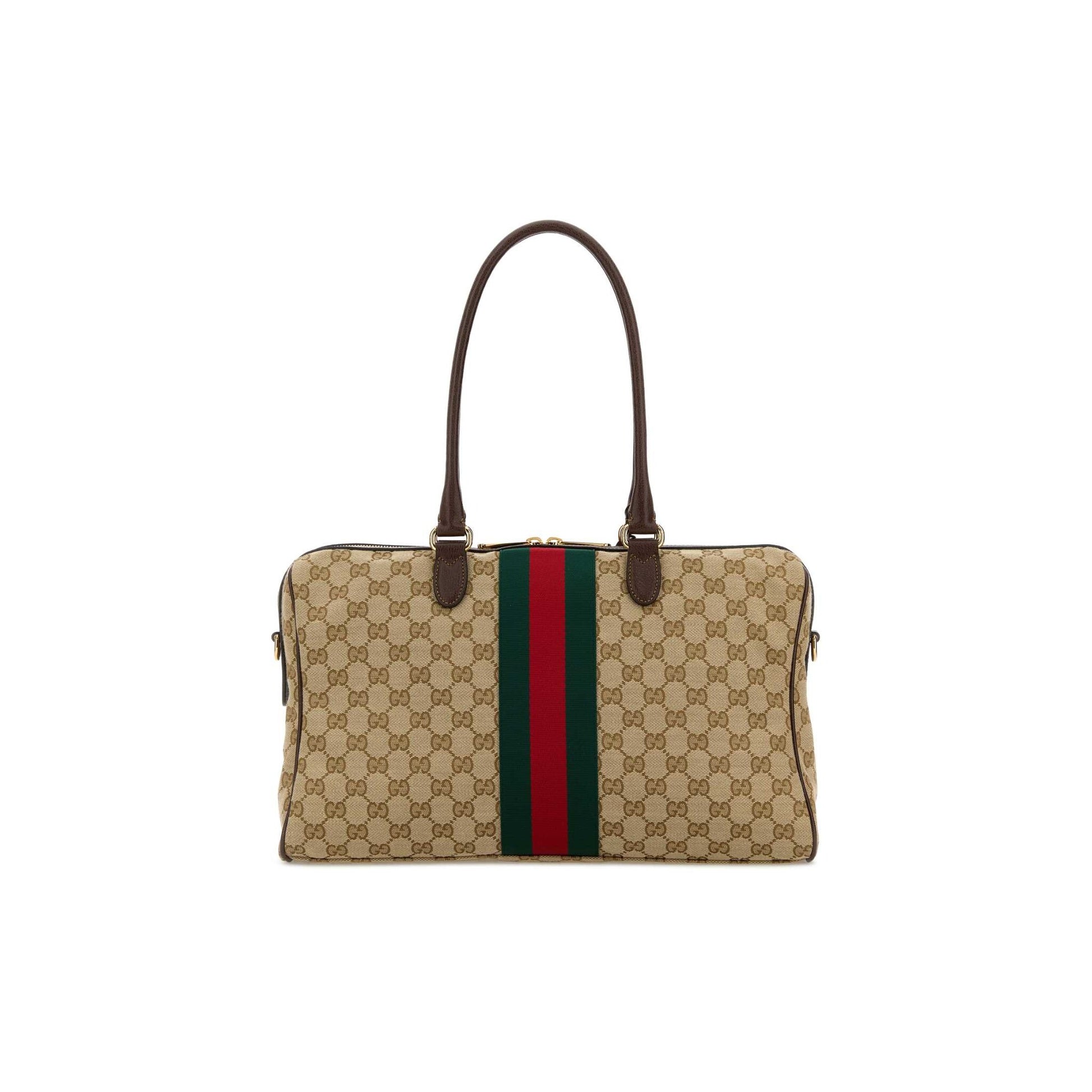 Gucci Mala Horsebit Borsetto em Lona