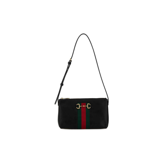 Gucci Bolsa Mini Horsebit Web em Pele