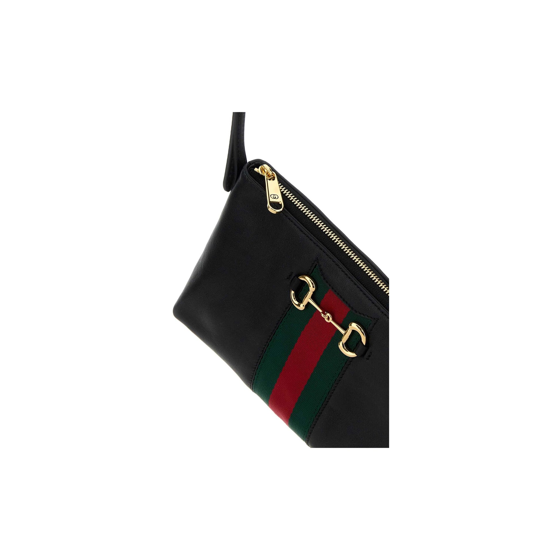 Gucci Bolsa Mini Horsebit Web em Pele