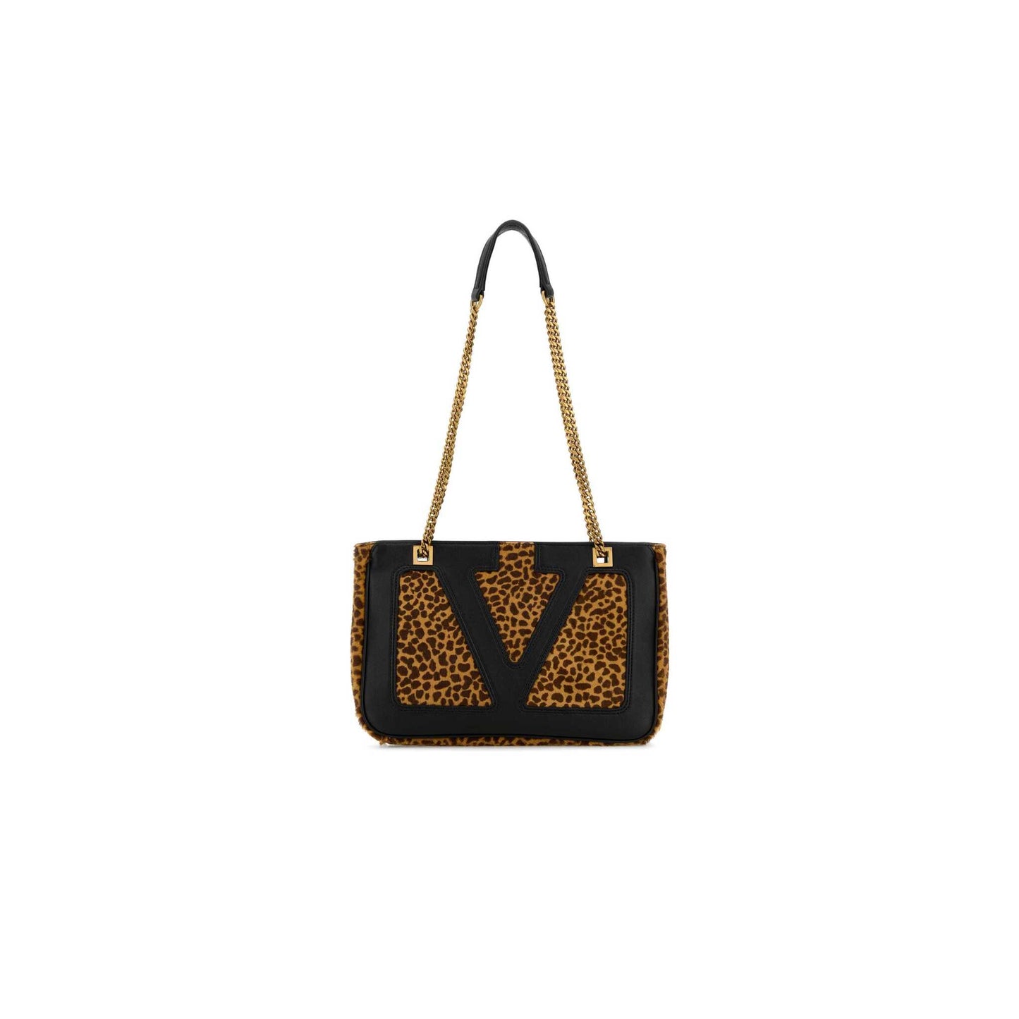 Valentino Garavani Viva Superstar small shopping bag in pony-effect calfskin