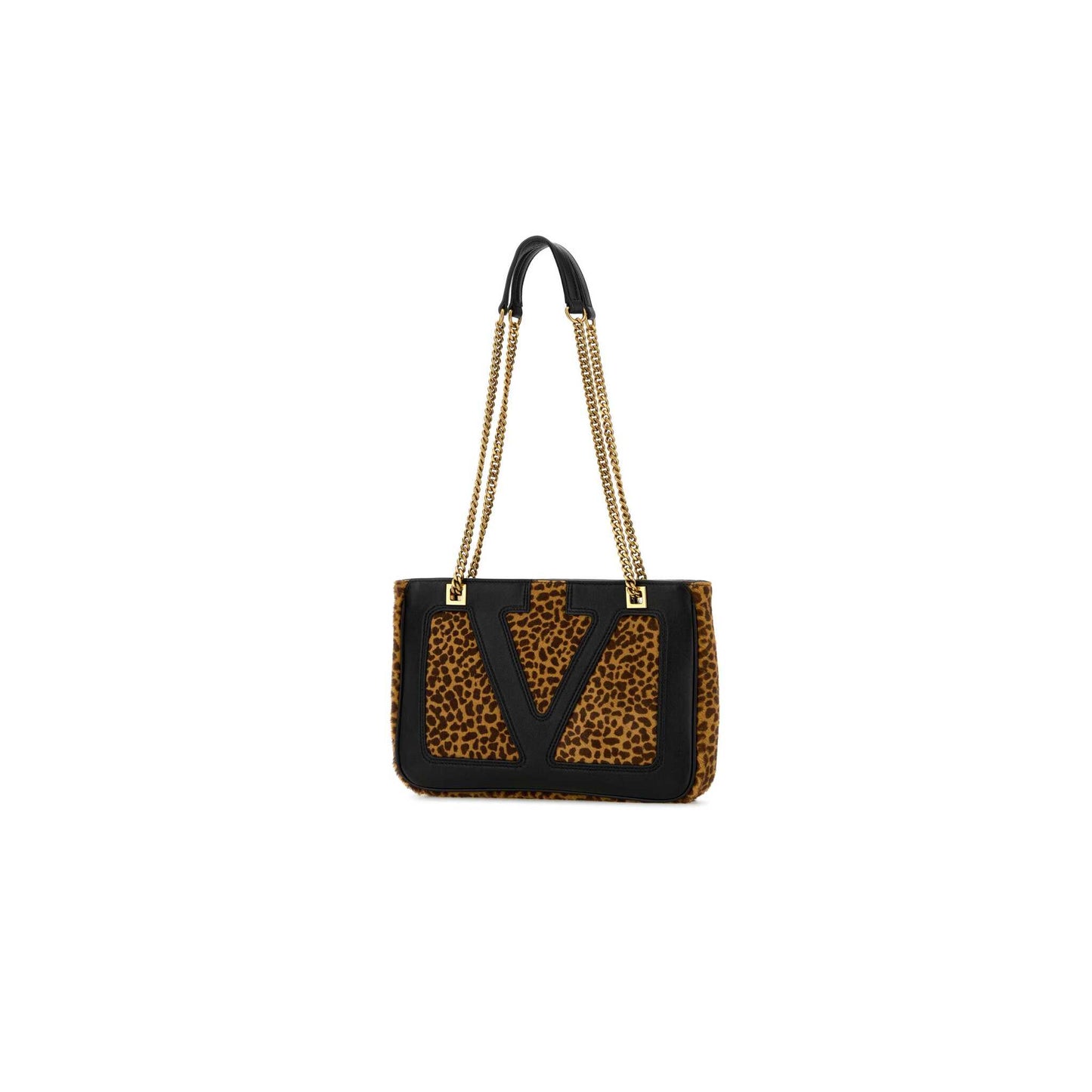 Valentino Garavani Viva Superstar small shopping bag in pony-effect calfskin
