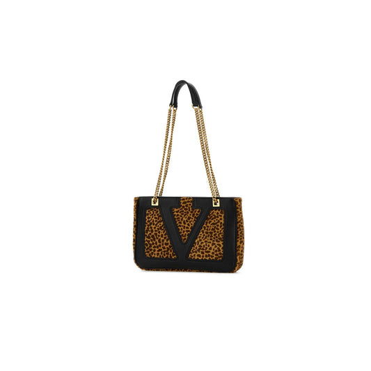 Valentino Garavani Viva Superstar small shopping bag in pony-effect calfskin