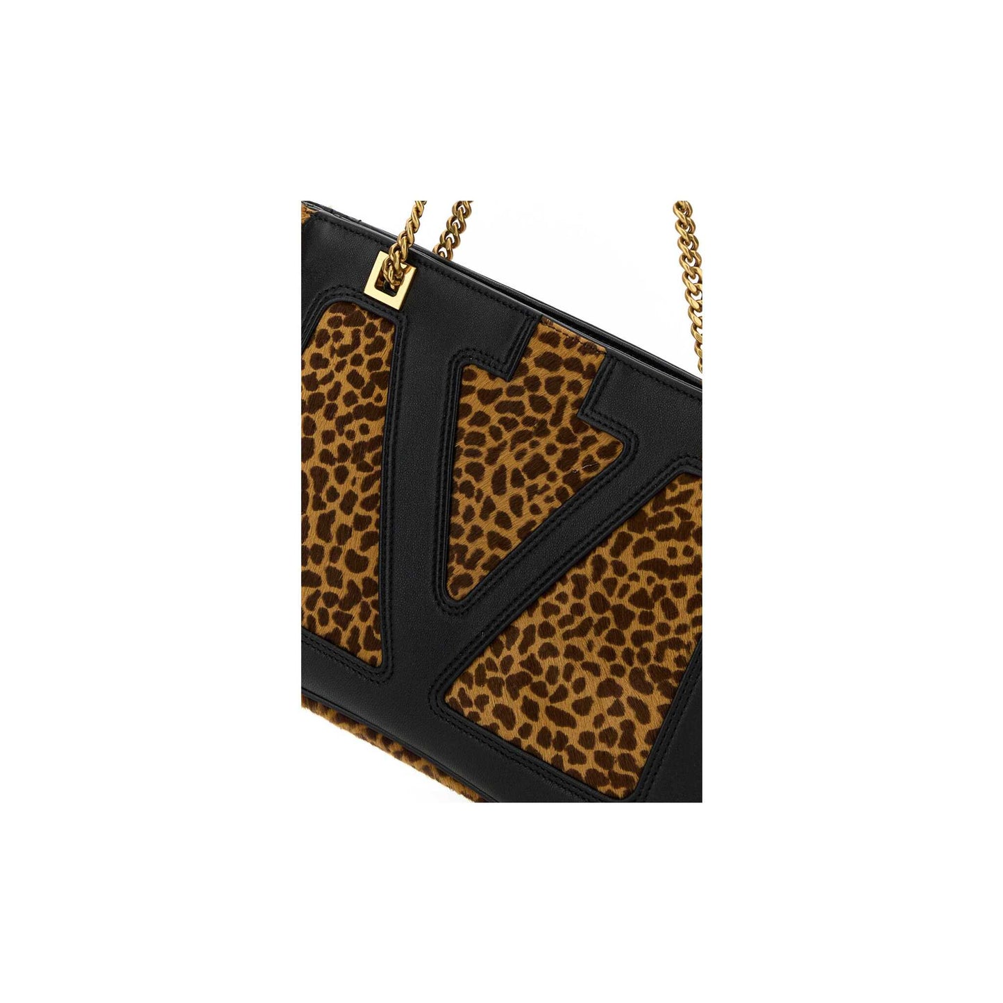 Valentino Garavani Viva Superstar small shopping bag in pony-effect calfskin