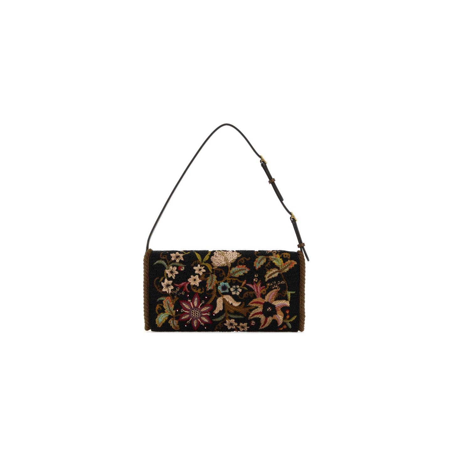 Valentino Garavani DeVain Embroidered Small Shoulder Bag