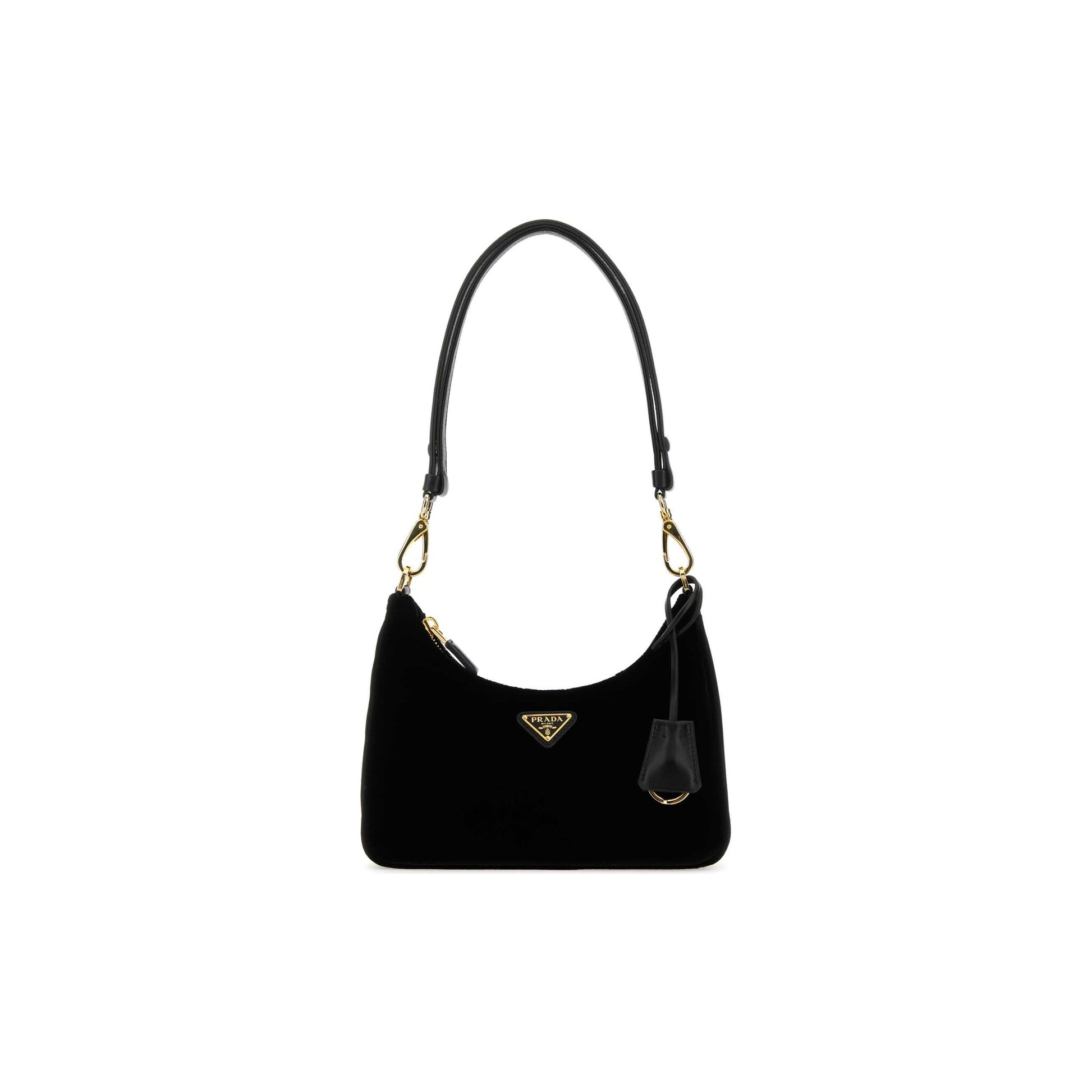 Prada Mala Mini Re-Edition em Veludo