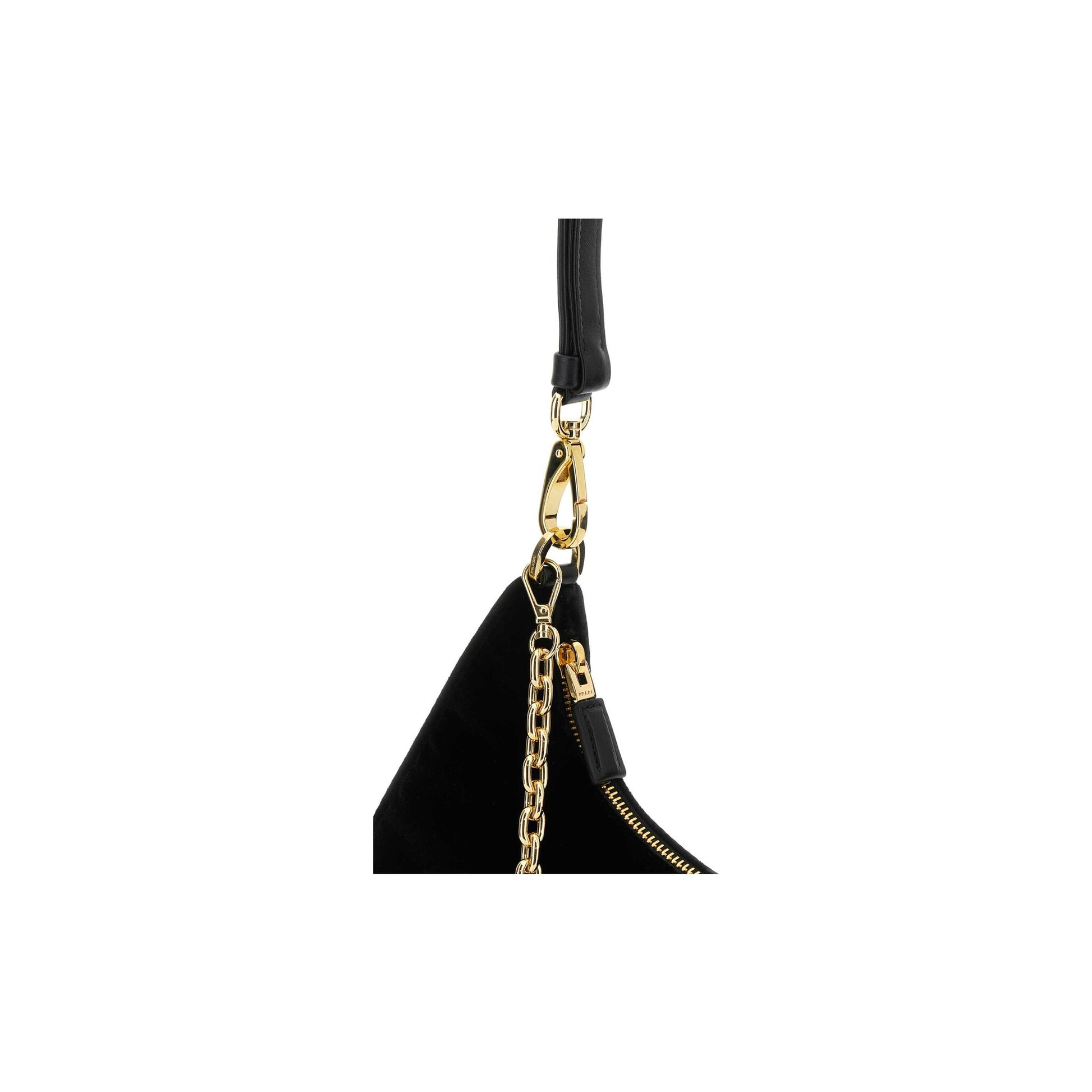 Prada Mala Mini Re-Edition em Veludo
