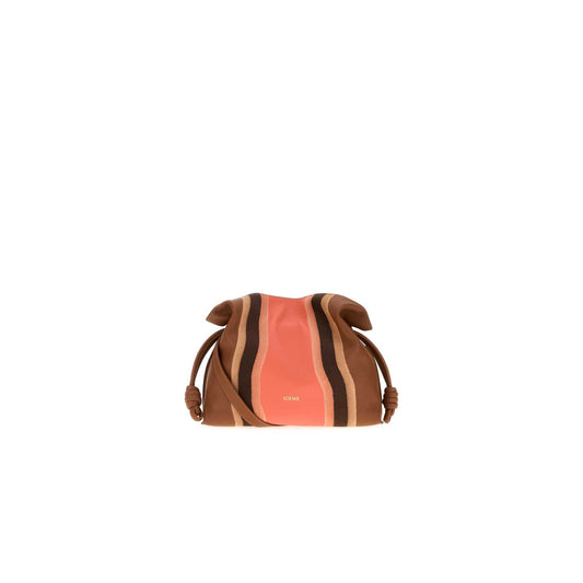 Mala Clutch Flamenco Média em Pele de Vitela