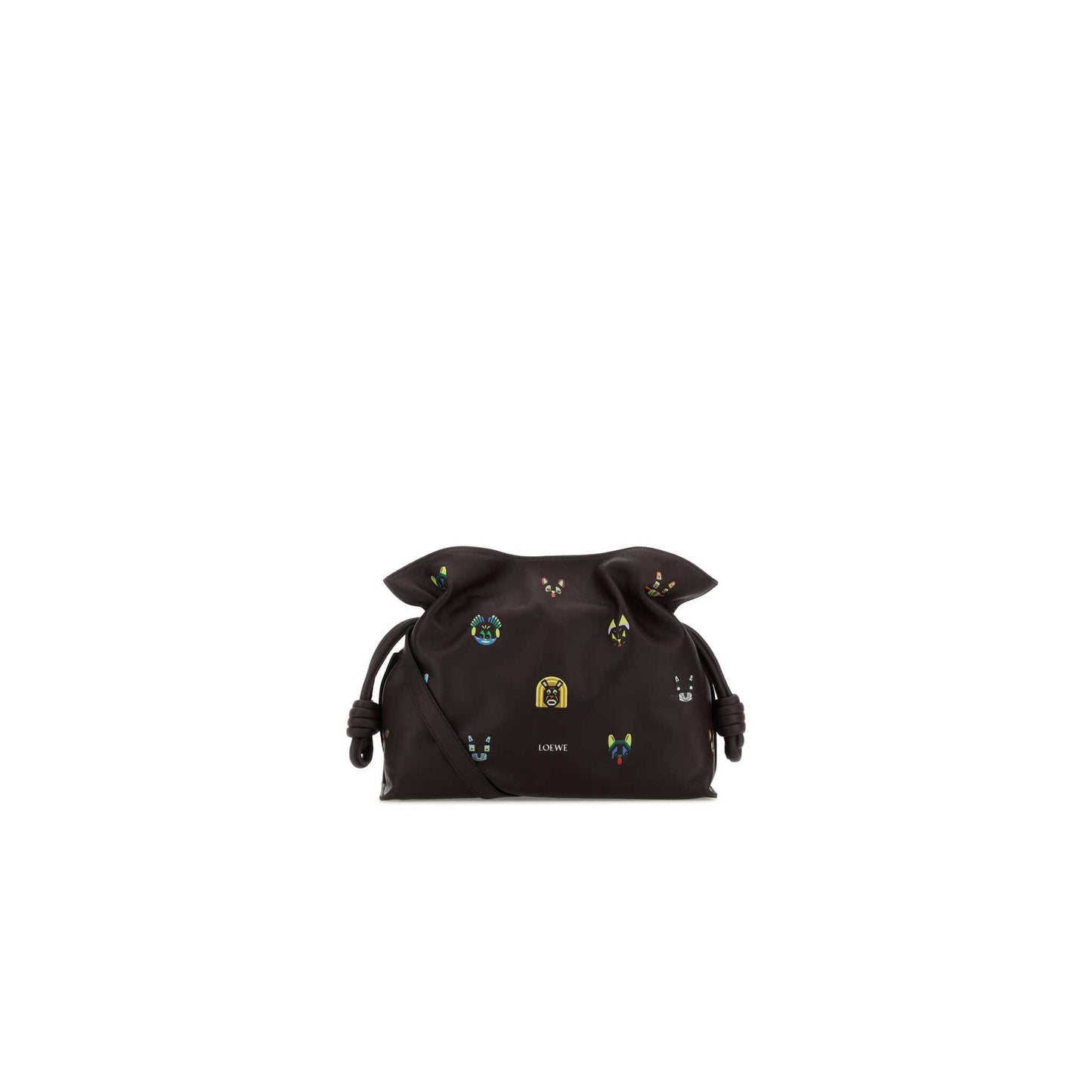 Clutch Flamenco Cats Média em Pele