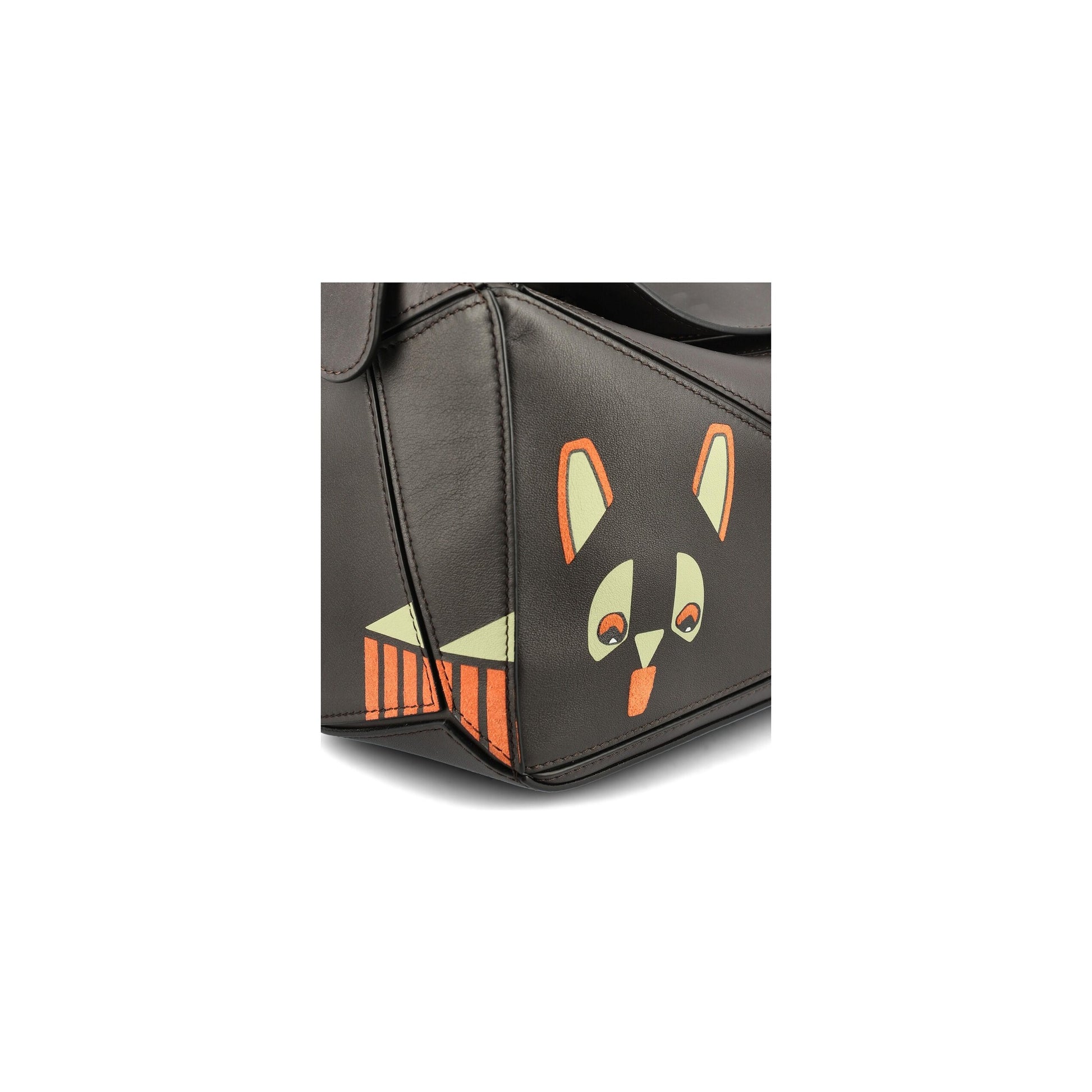 Mala de Mão Pequena Puzzle em Pele de Vitela - Loewe Mala de Mão | Durzio