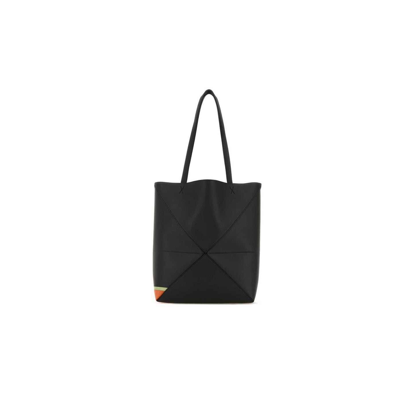 Mala Tote Puzzle Fold Futurist Cat em Pele de Vitela Nappa