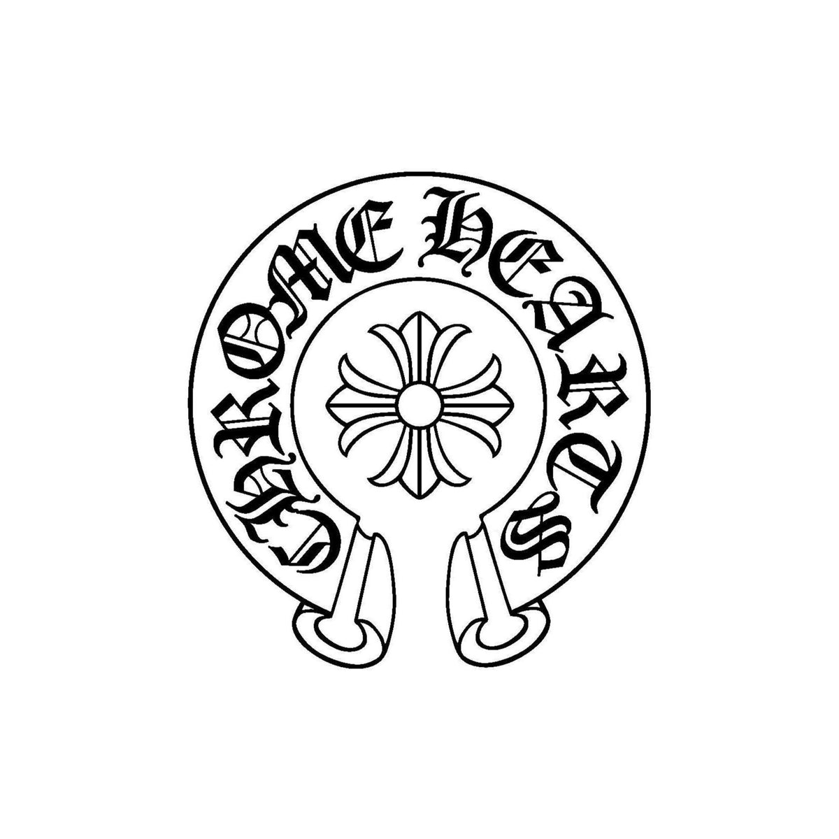 Chrome Hearts Armações SLOT TWO GP