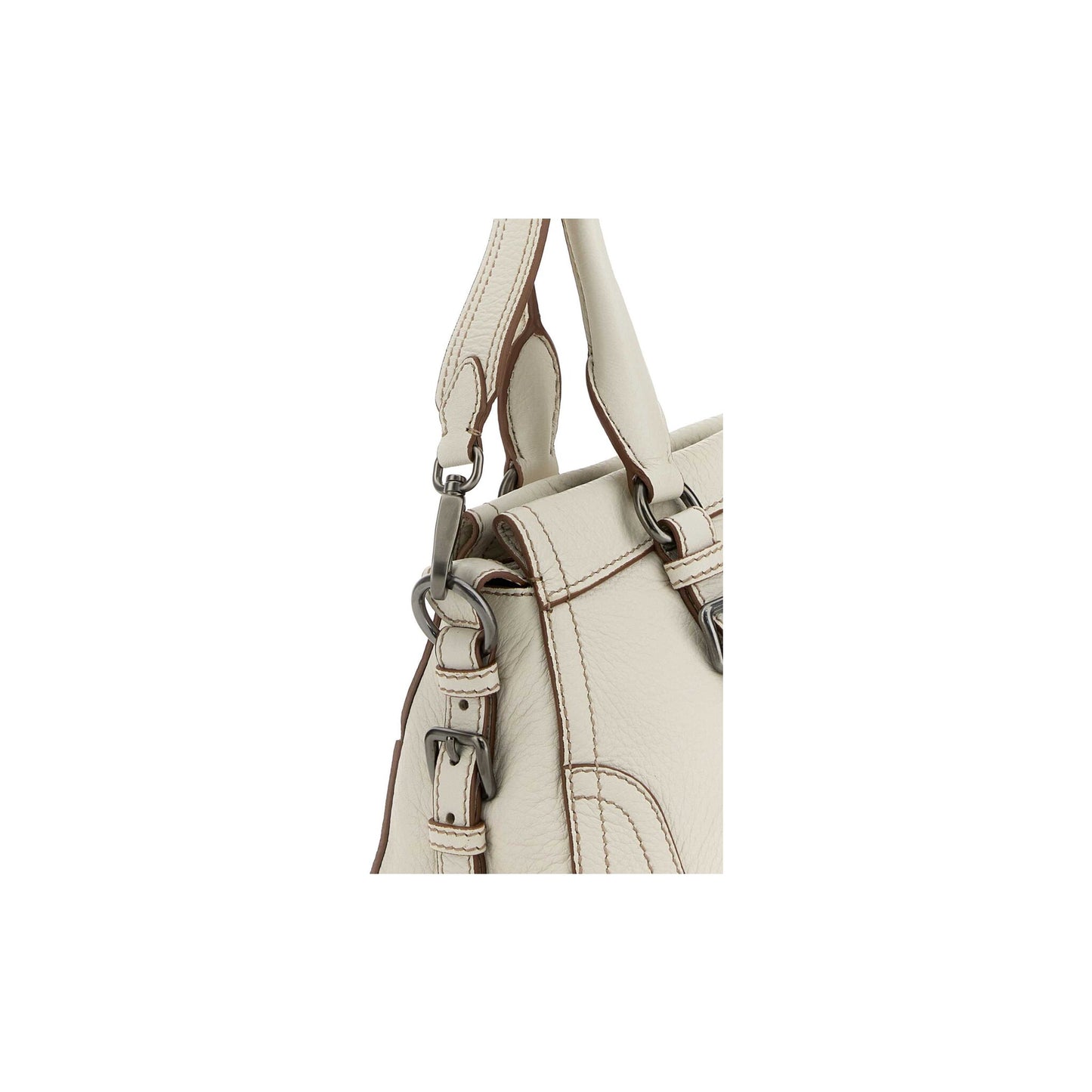Prada Mala Tote Grande em Lona