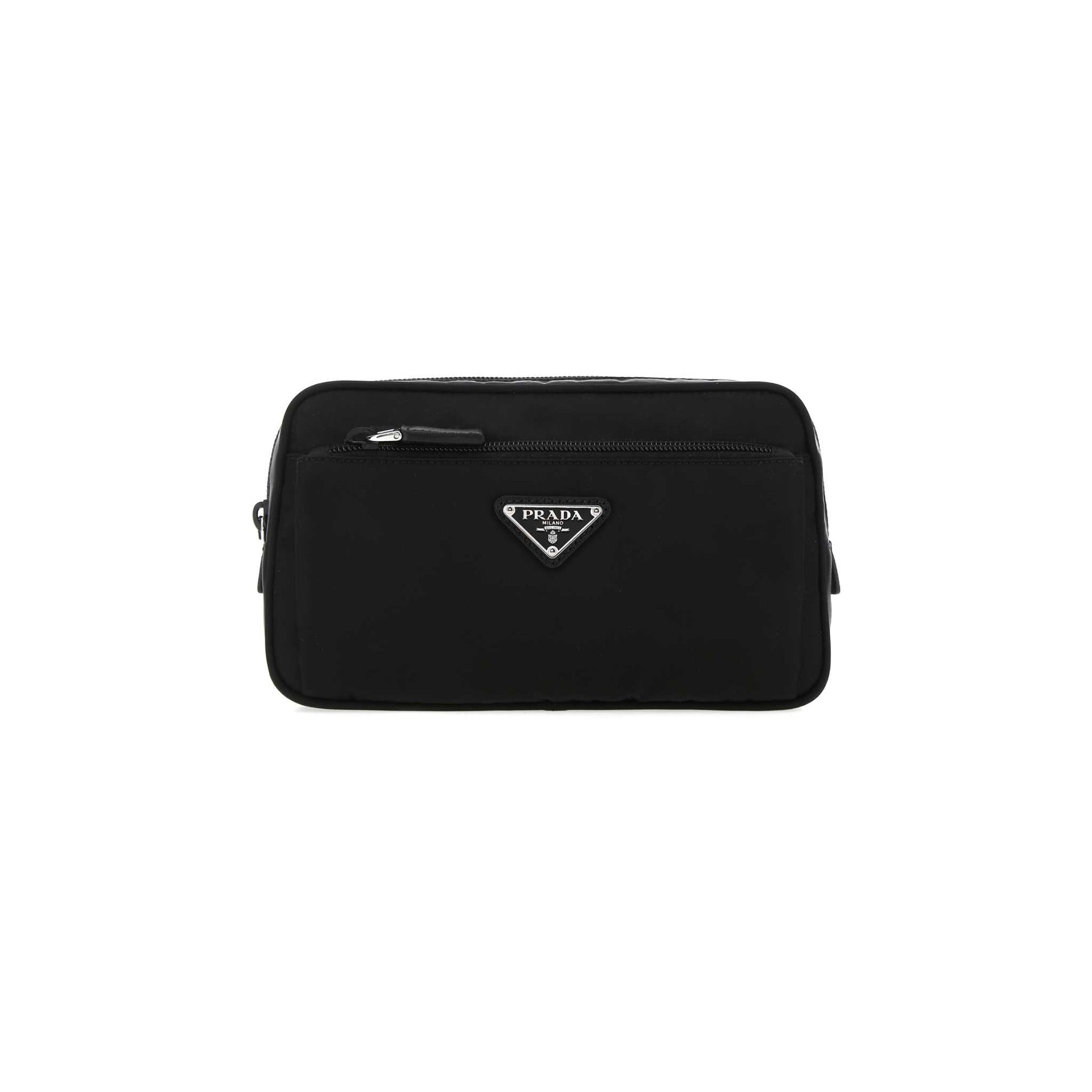 Prada Bolsa de Cintura em Re-Nylon — Natural