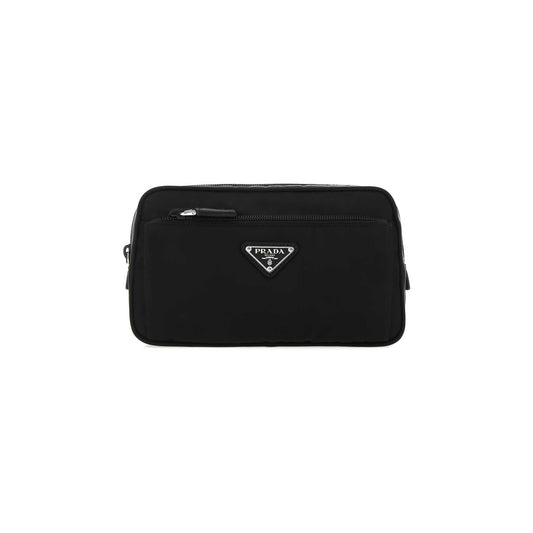 Prada Bolsa de Cintura em Re-Nylon — Natural