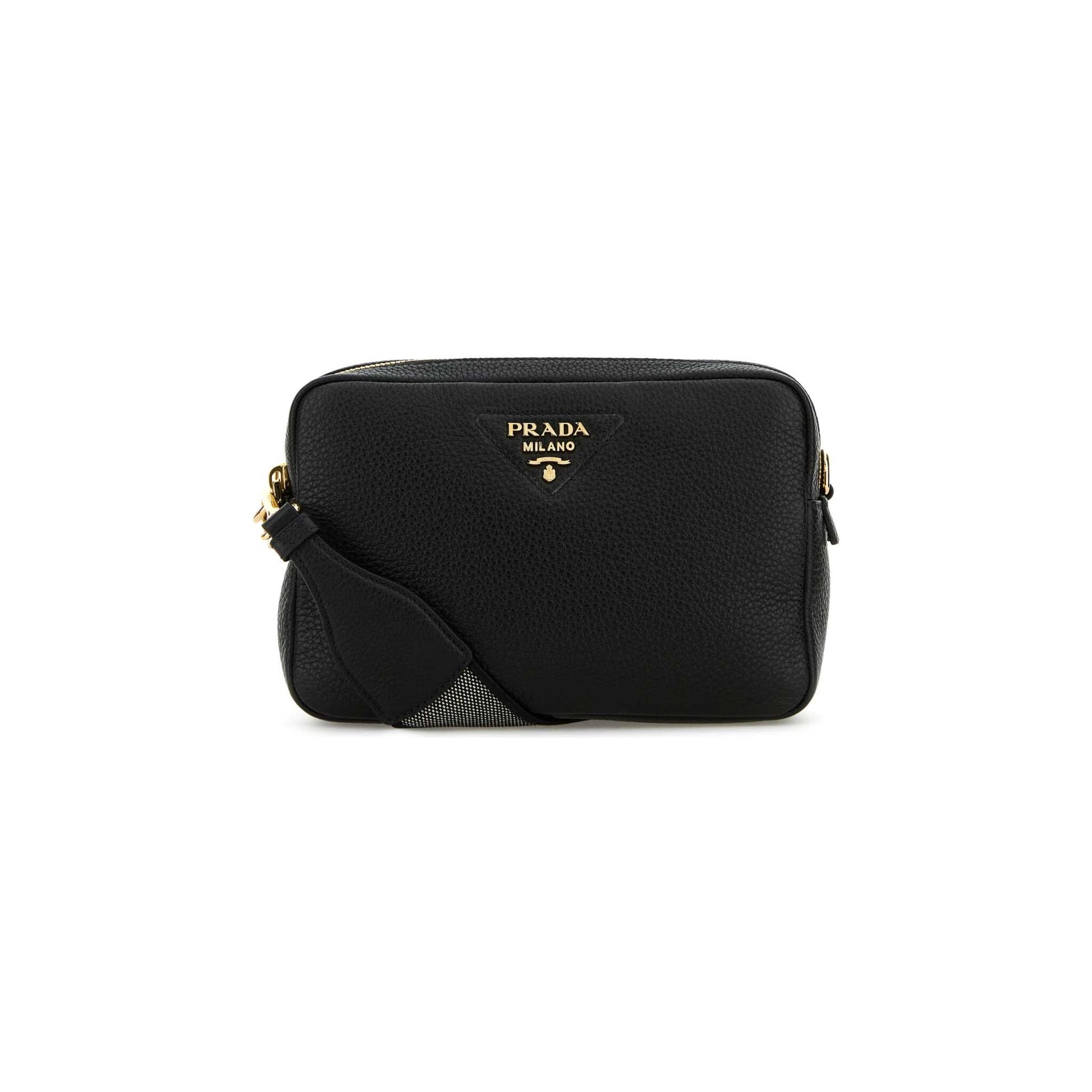 Prada Mala de Ombro Pequena em Pele