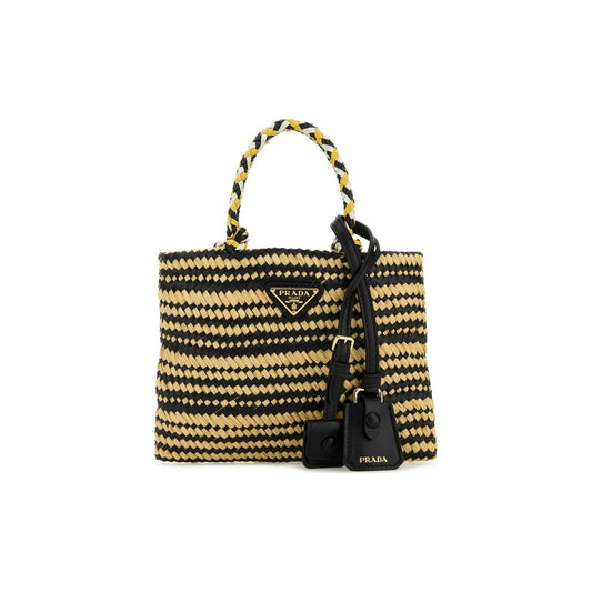 Prada Mala de Mão em Raffia