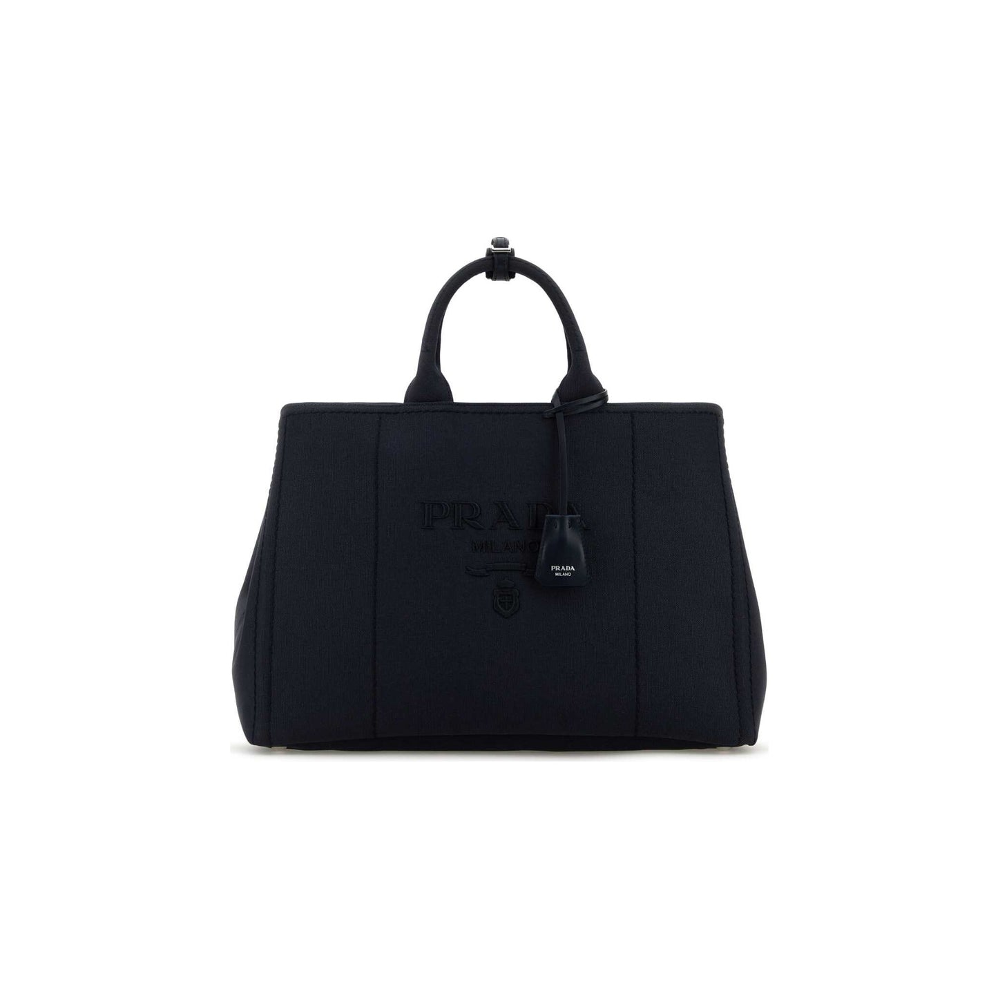 Prada Mala Tote Jardinière em Lona