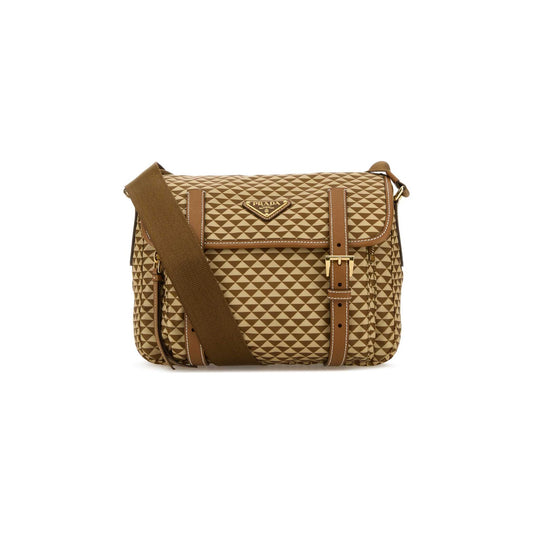 Prada Mala Tiracolo em Re-Nylon — Verde