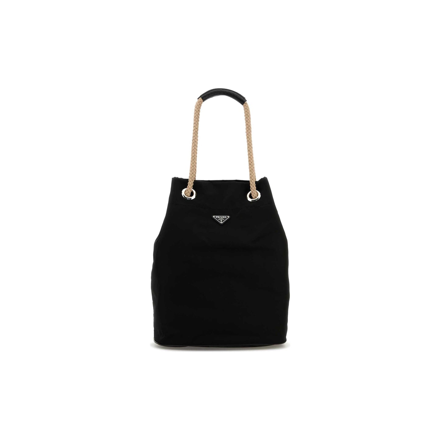 Prada Mala Tote Média Mariner em Re-Nylon